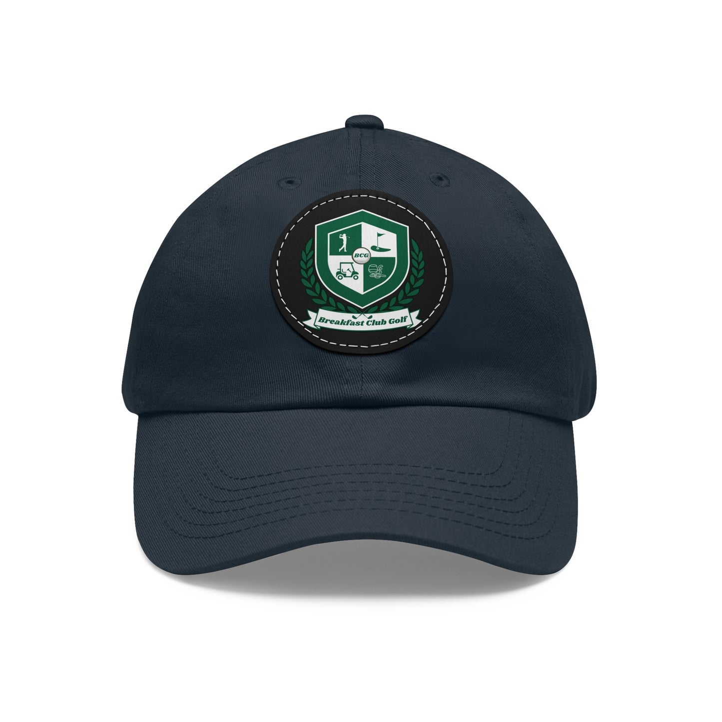 The "Bennie" Hat with Leather Patch (Round)