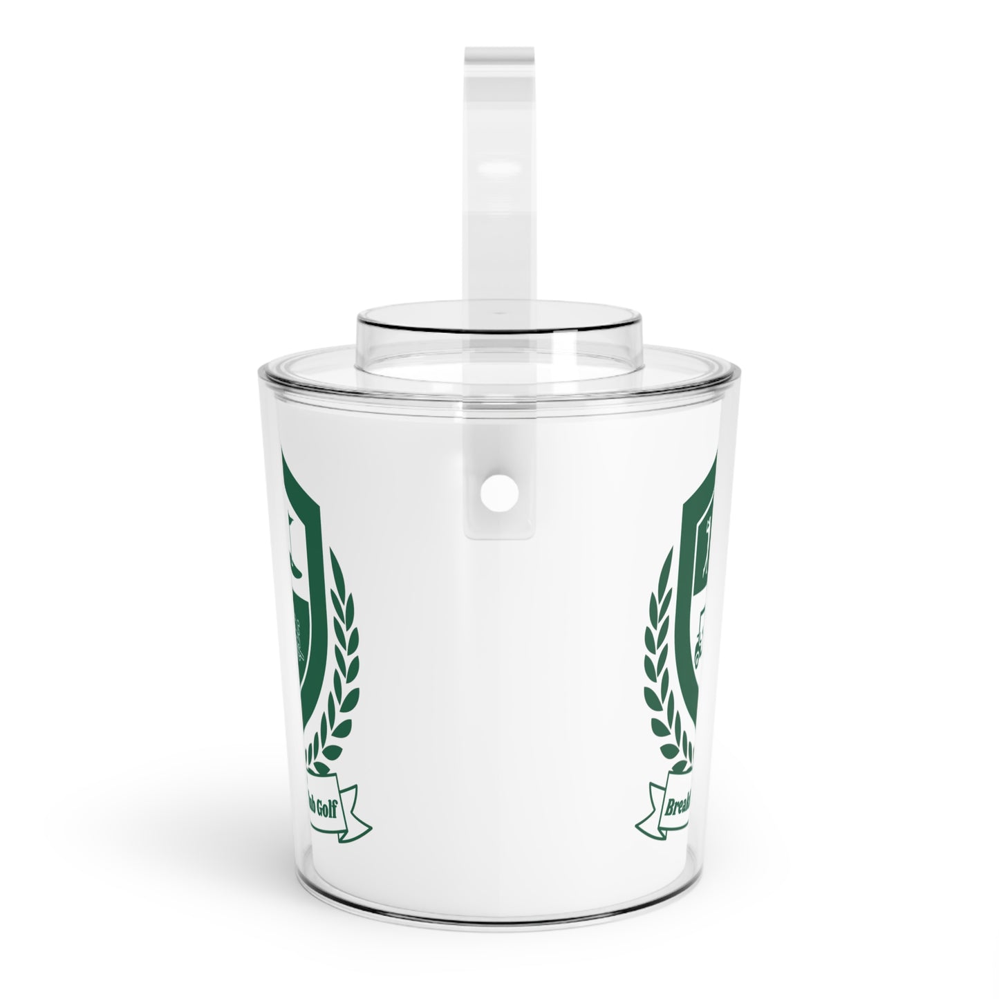 Breakfast Club Golf Ice Bucket with Tongs