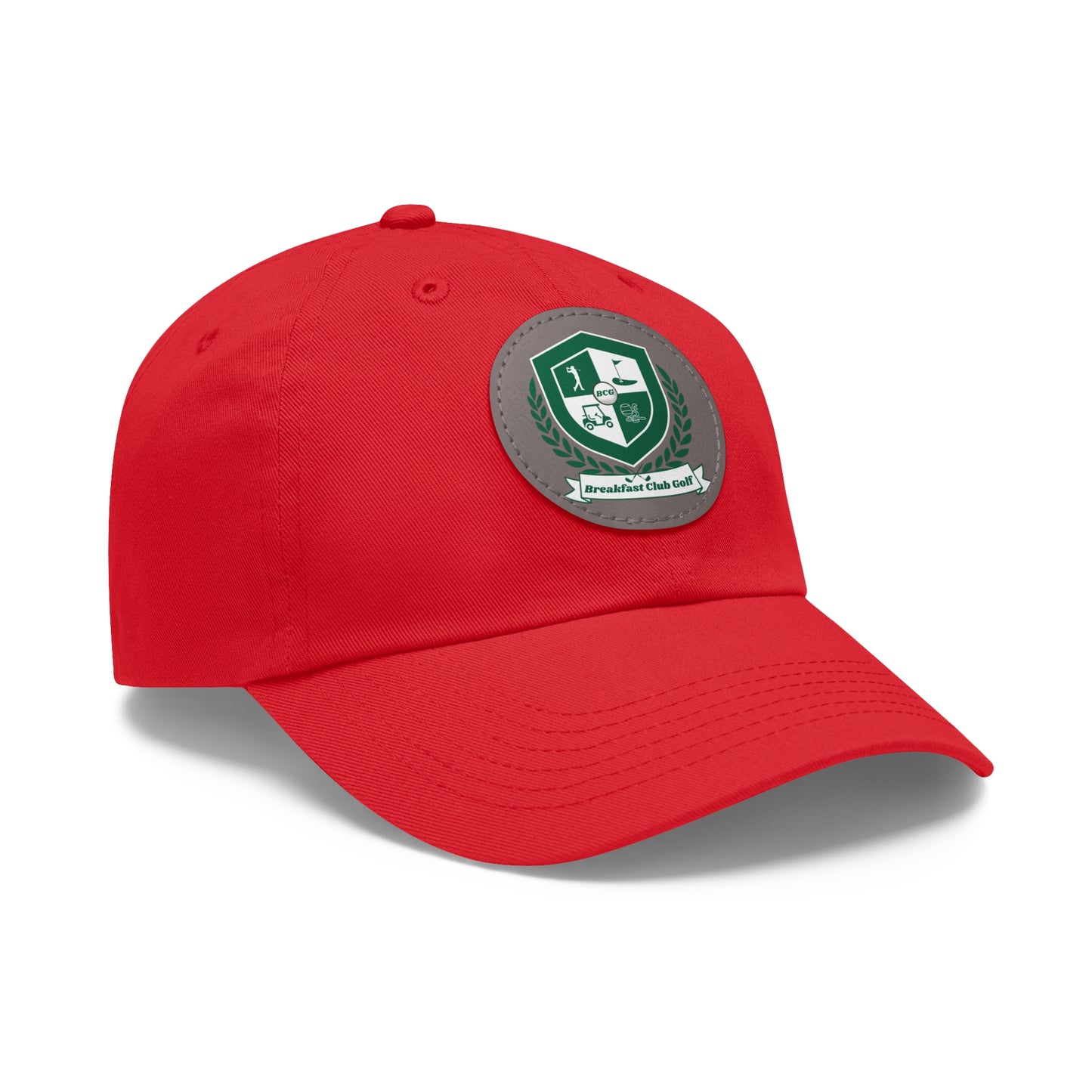 The "Bennie" Hat with Leather Patch (Round)