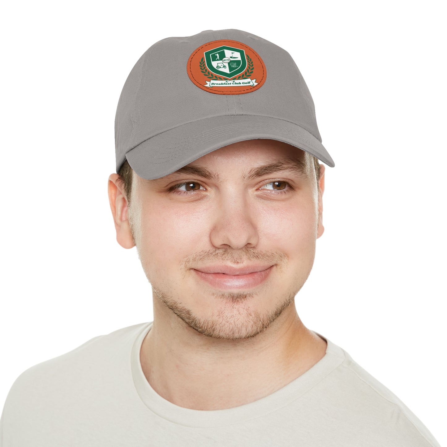 The "Bennie" Hat with Leather Patch (Round)