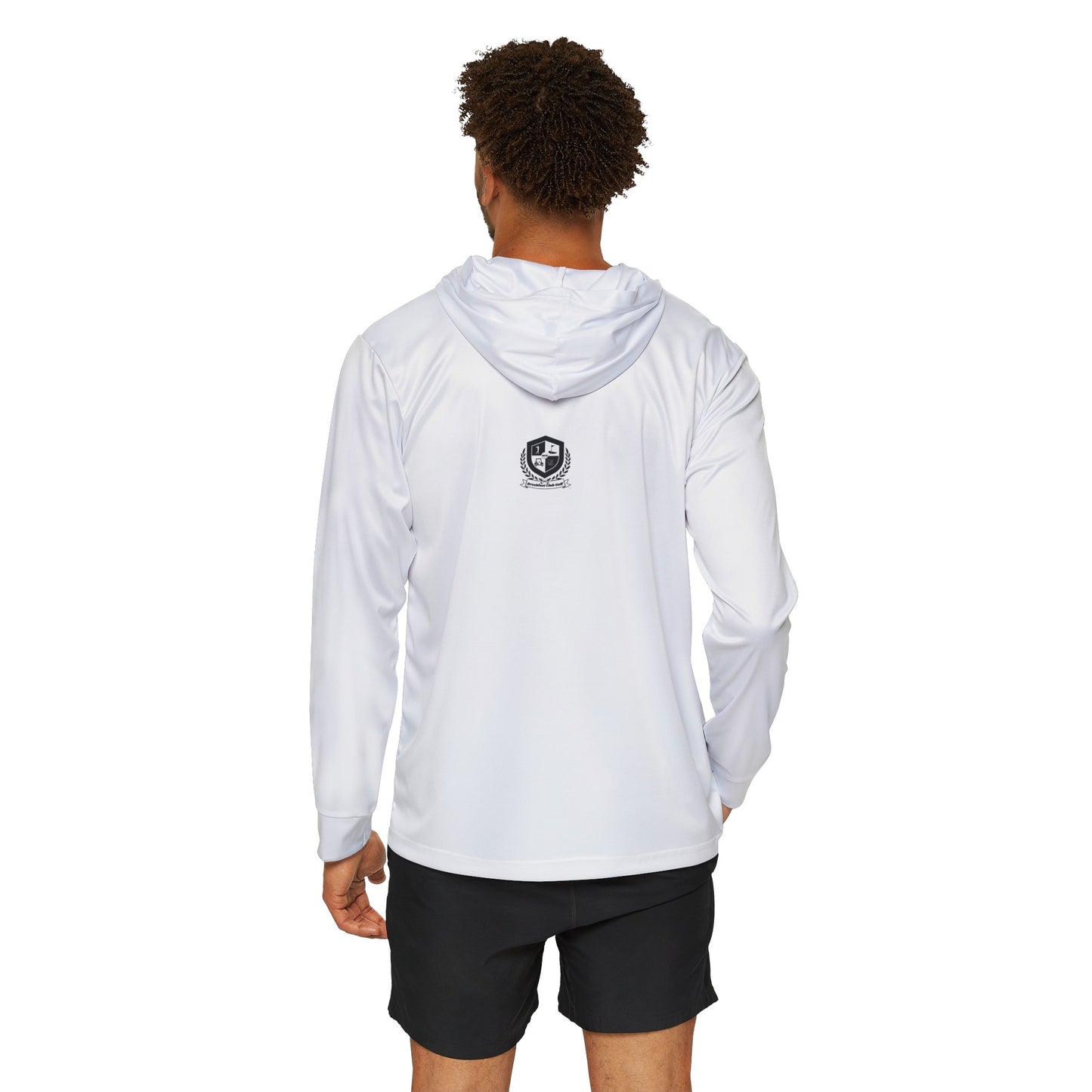 The "Spencer" warmup hoodie with new "Black Tees" Logo