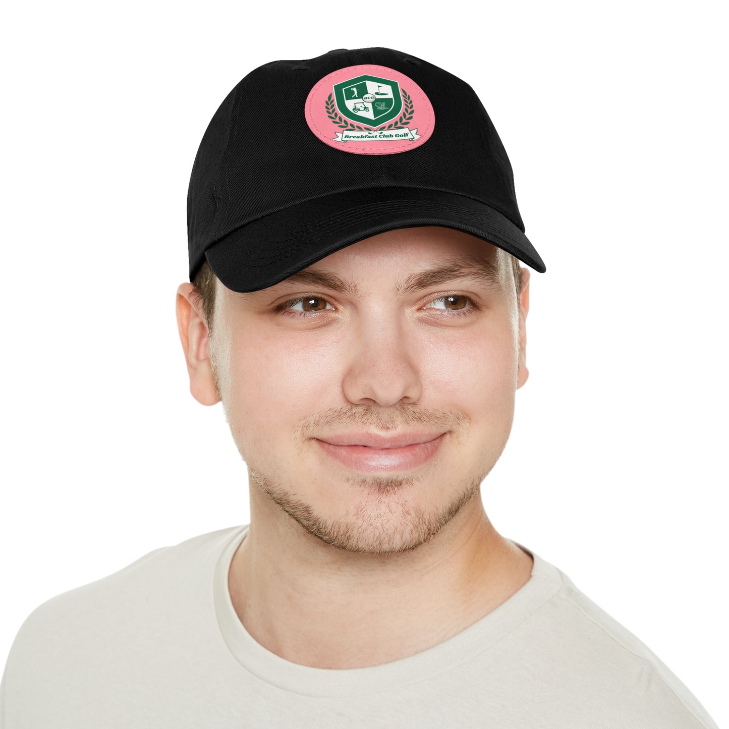 The "Bennie" Hat with Leather Patch (Round)