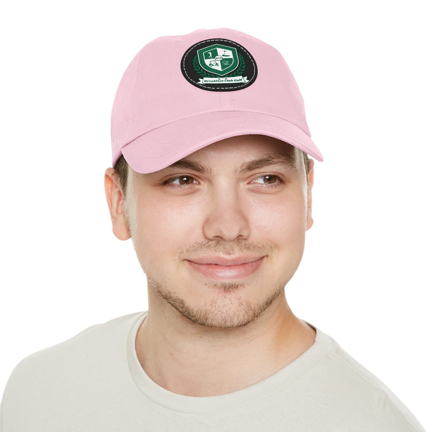 The "Bennie" Hat with Leather Patch (Round)