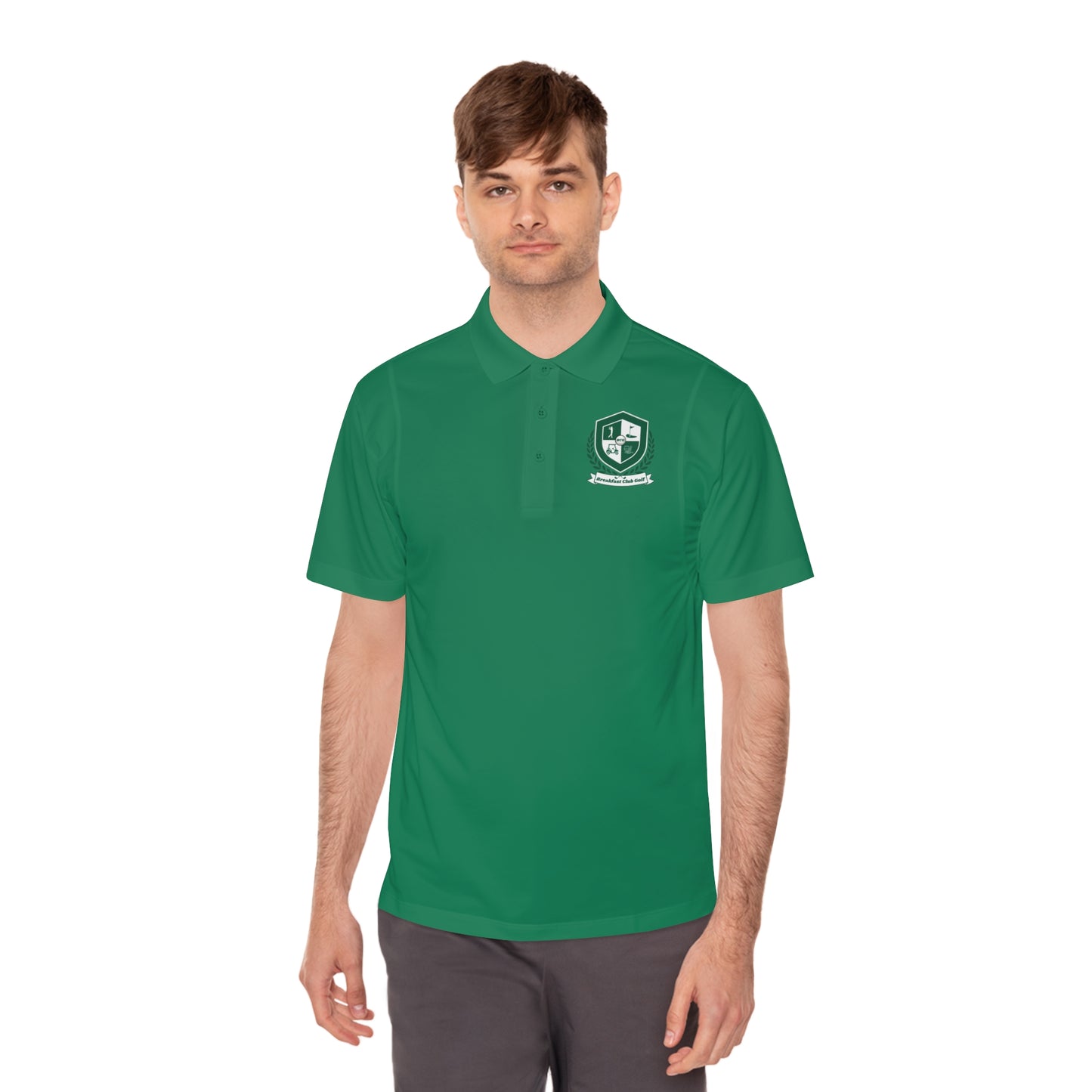 Official Breakfast Club Golf Men's Sport Polo Shirt