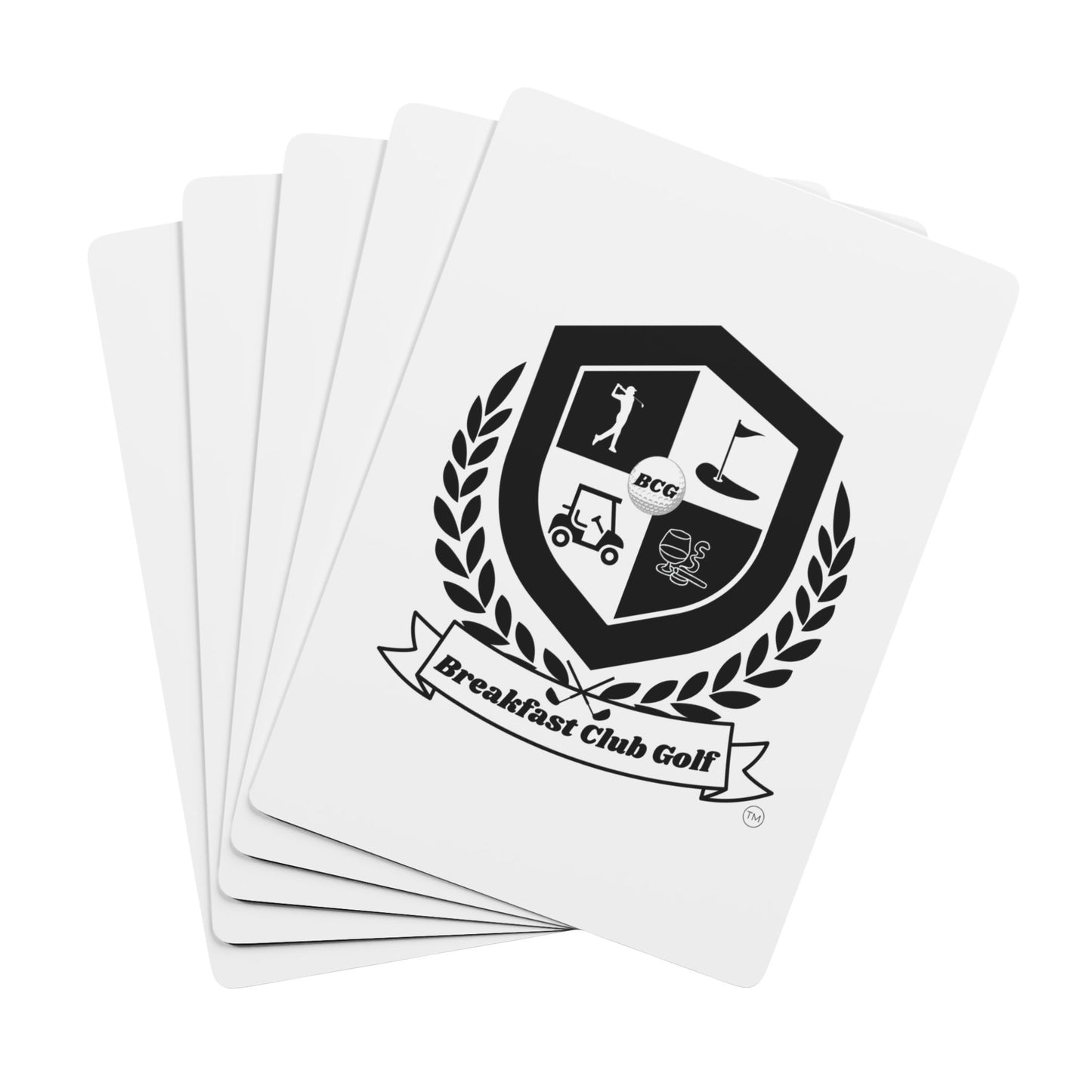 Breakfast Club Golf Playing Cards