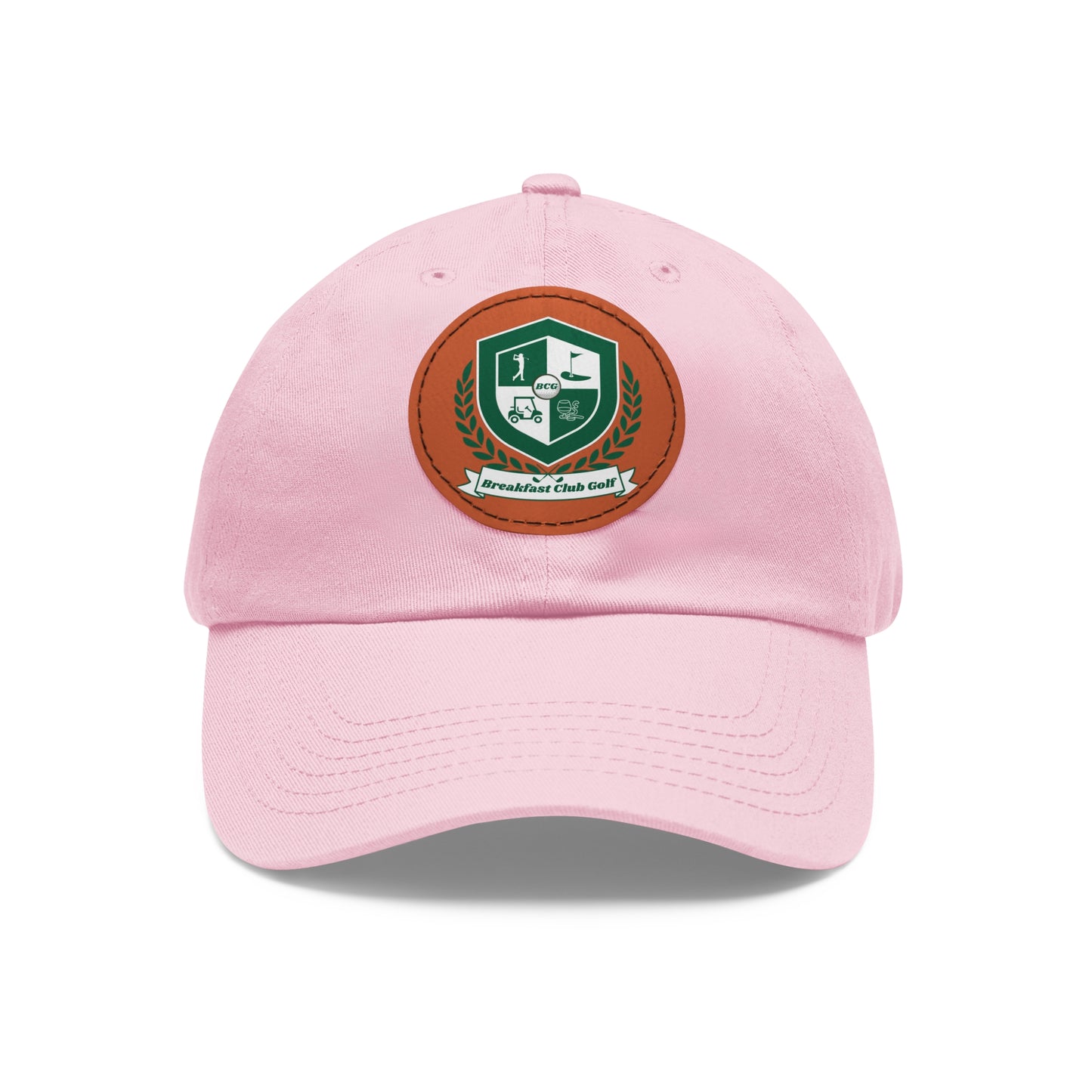 The "Bennie" Hat with Leather Patch (Round)