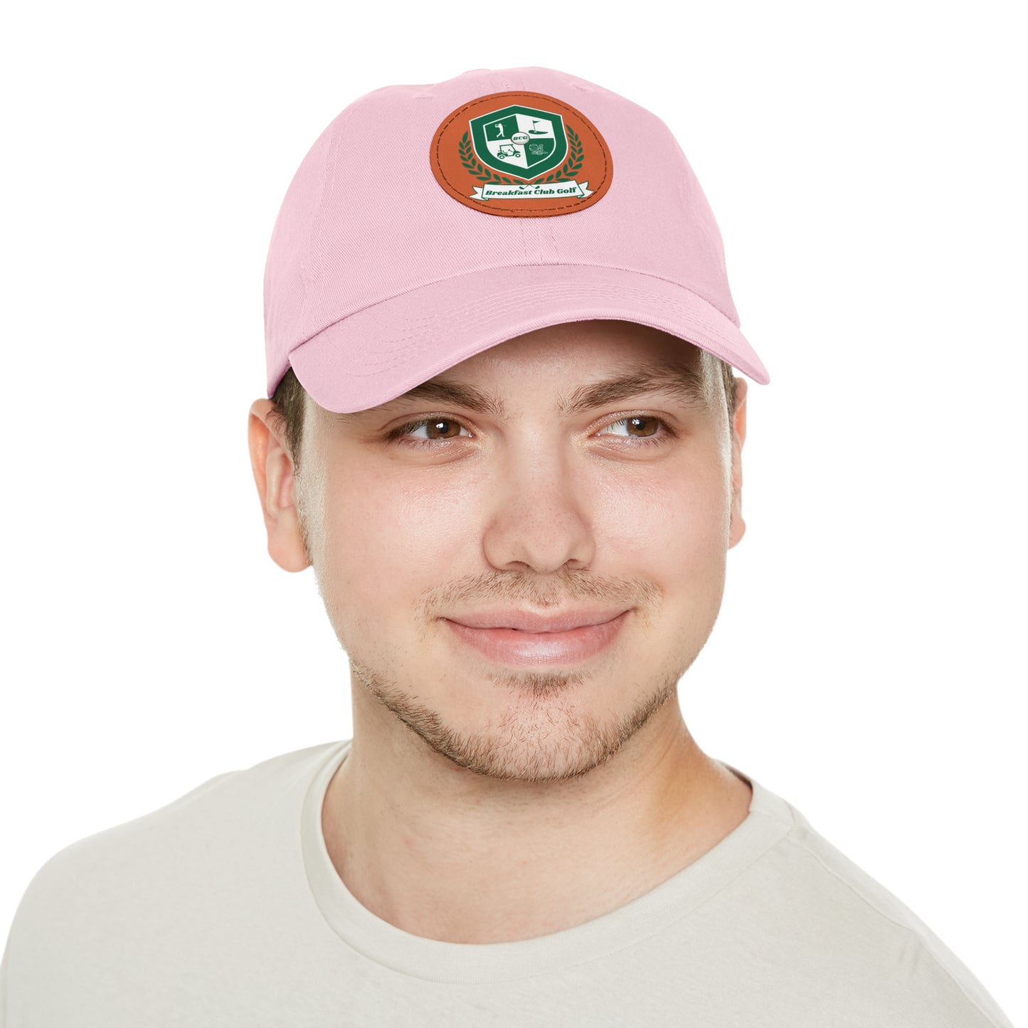 The "Bennie" Hat with Leather Patch (Round)