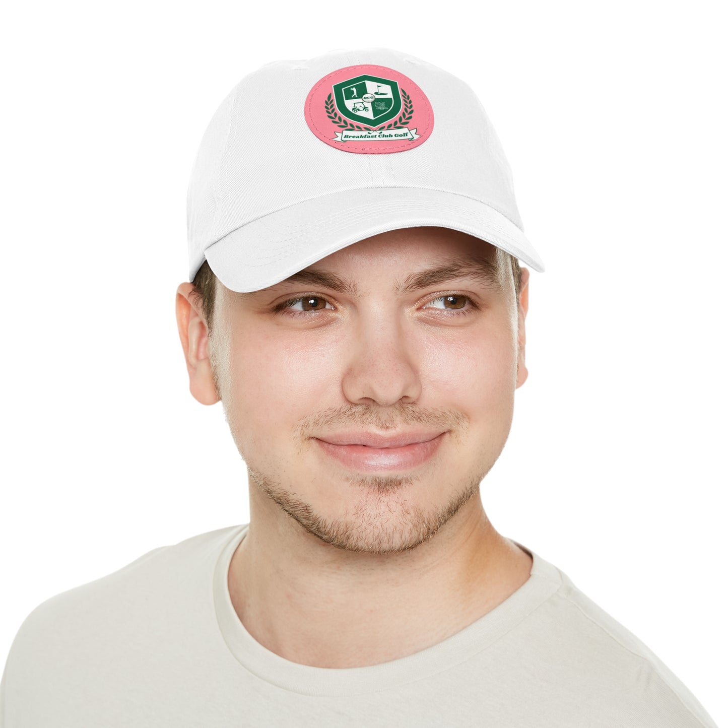 The "Bennie" Hat with Leather Patch (Round)
