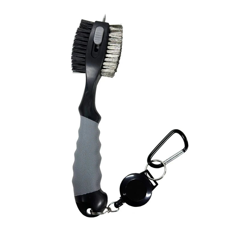 Golf Club Brush Golf Groove Cleaning Brush 2 Sided Golf Putter Wedge Ball Groove Cleaner Kit Cleaning Tool Gof Accessories