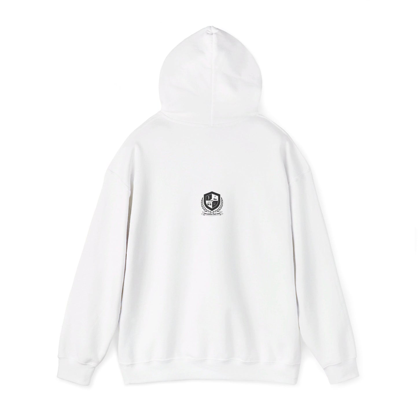 The Dennie II "Black Tees Logo" Unisex Heavy Blend™ Hooded Sweatshirt