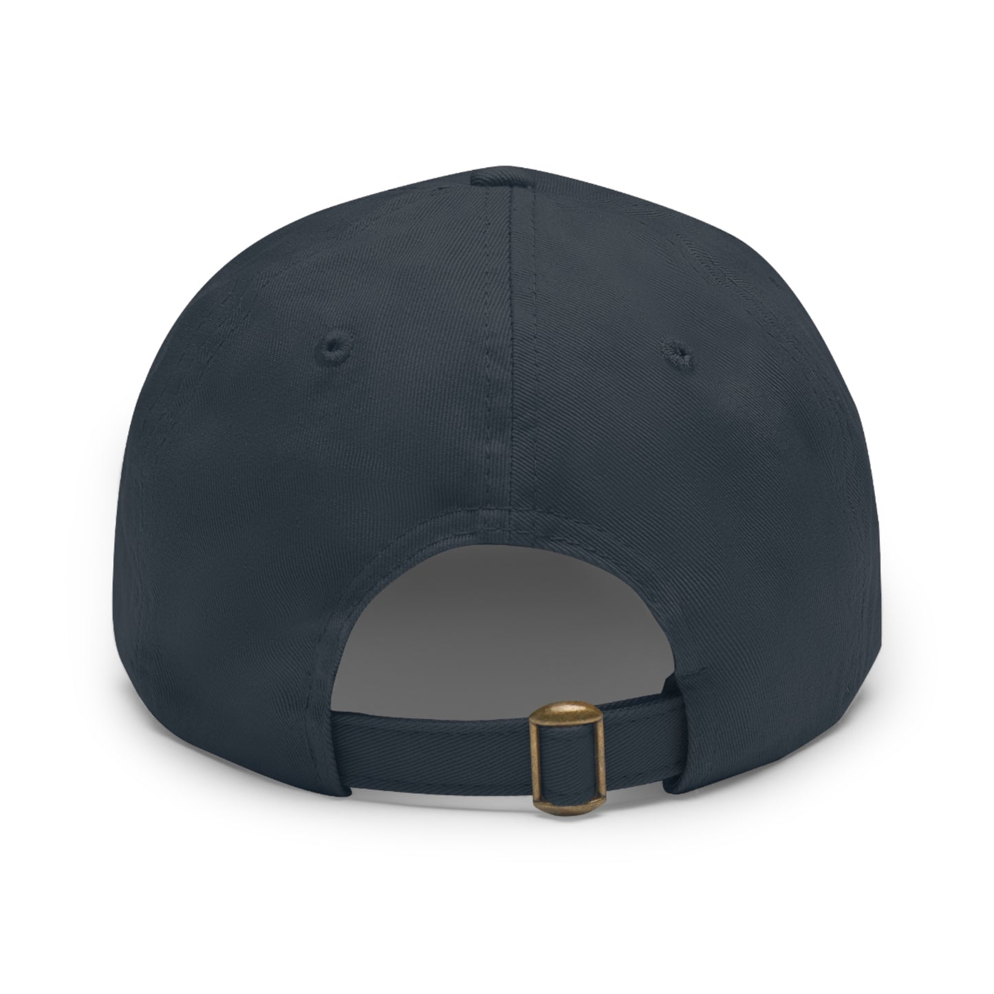 The "Suzie" Hat with Leather Patch (Round)