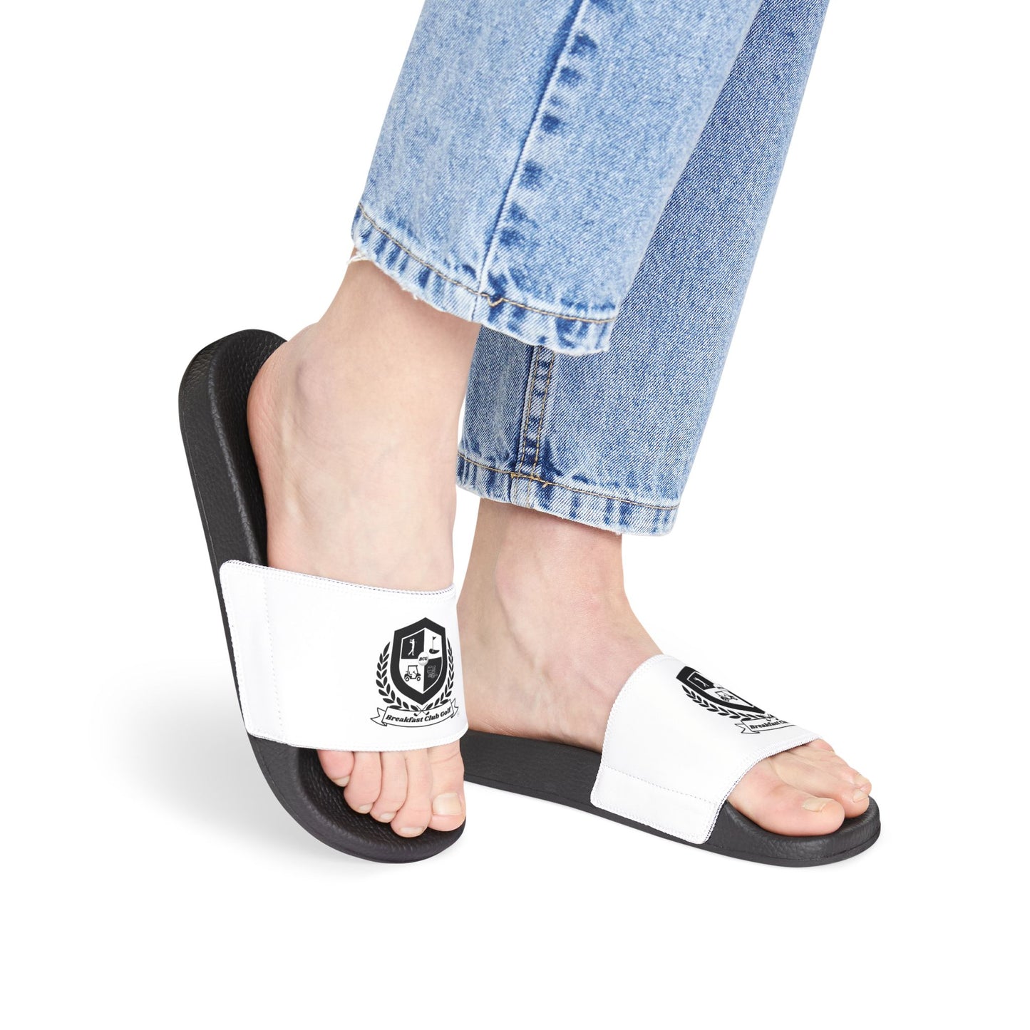Breakfast Club Golf Women's Removable-Strap Sandals