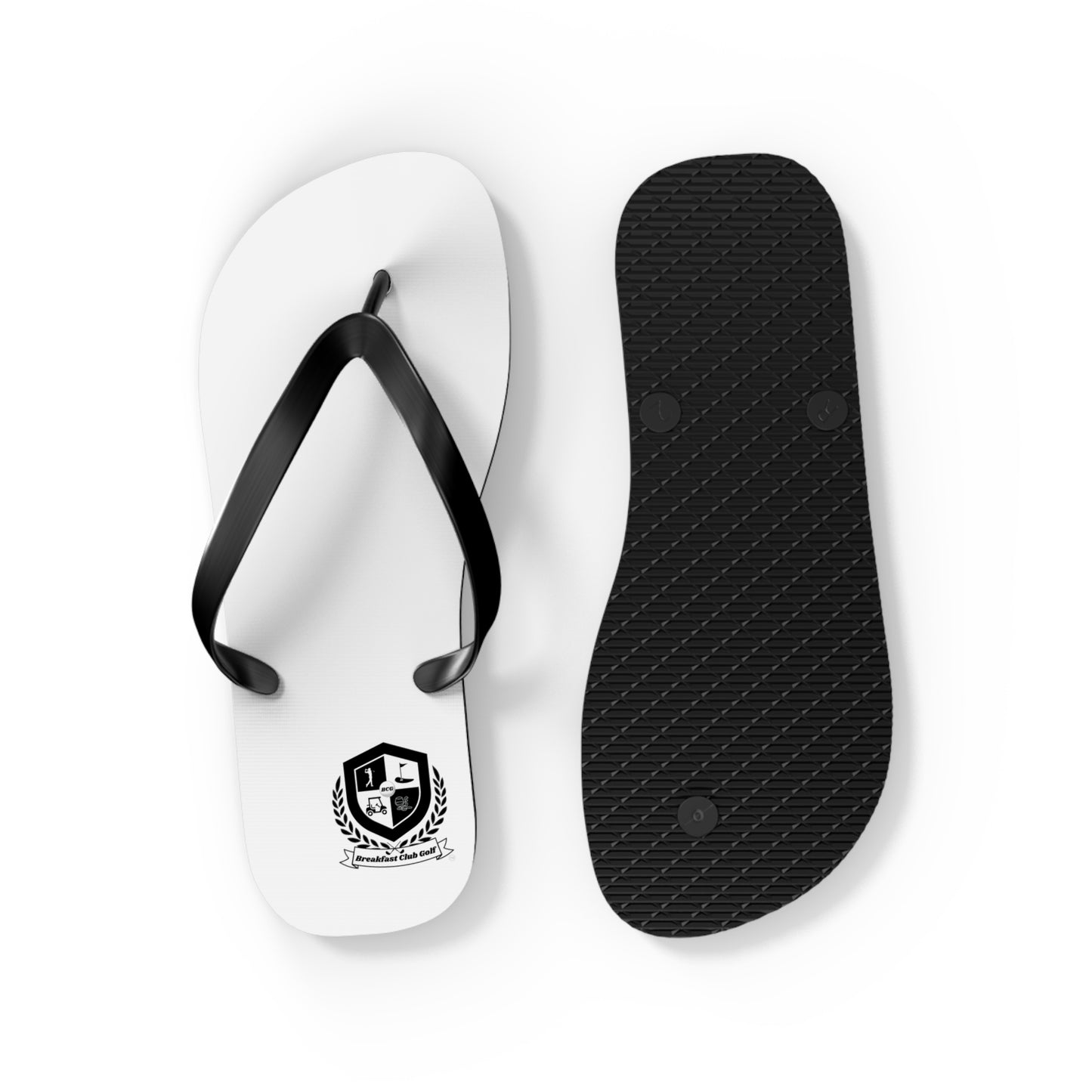 The "Shankel" Flip Flops with new "Black Tees" logo..