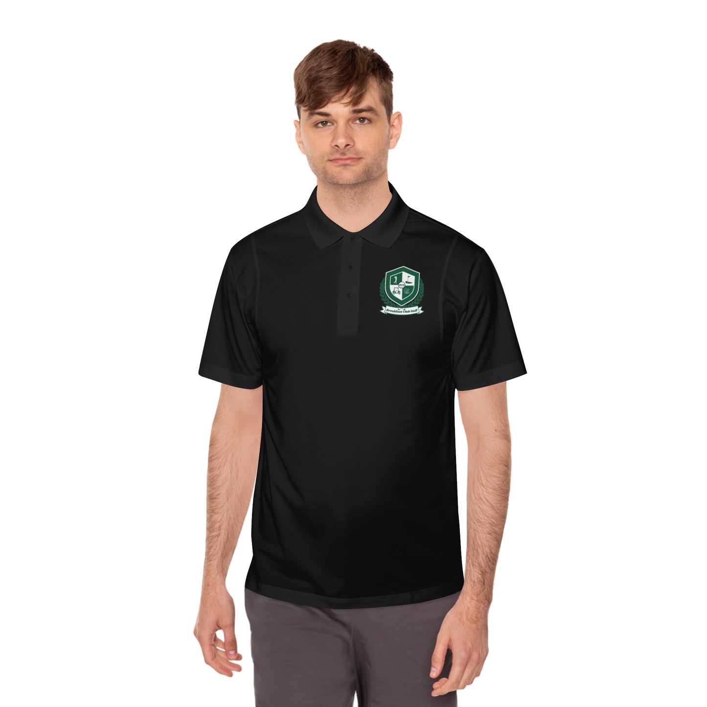 Official Breakfast Club Golf Men's Sport Polo Shirt
