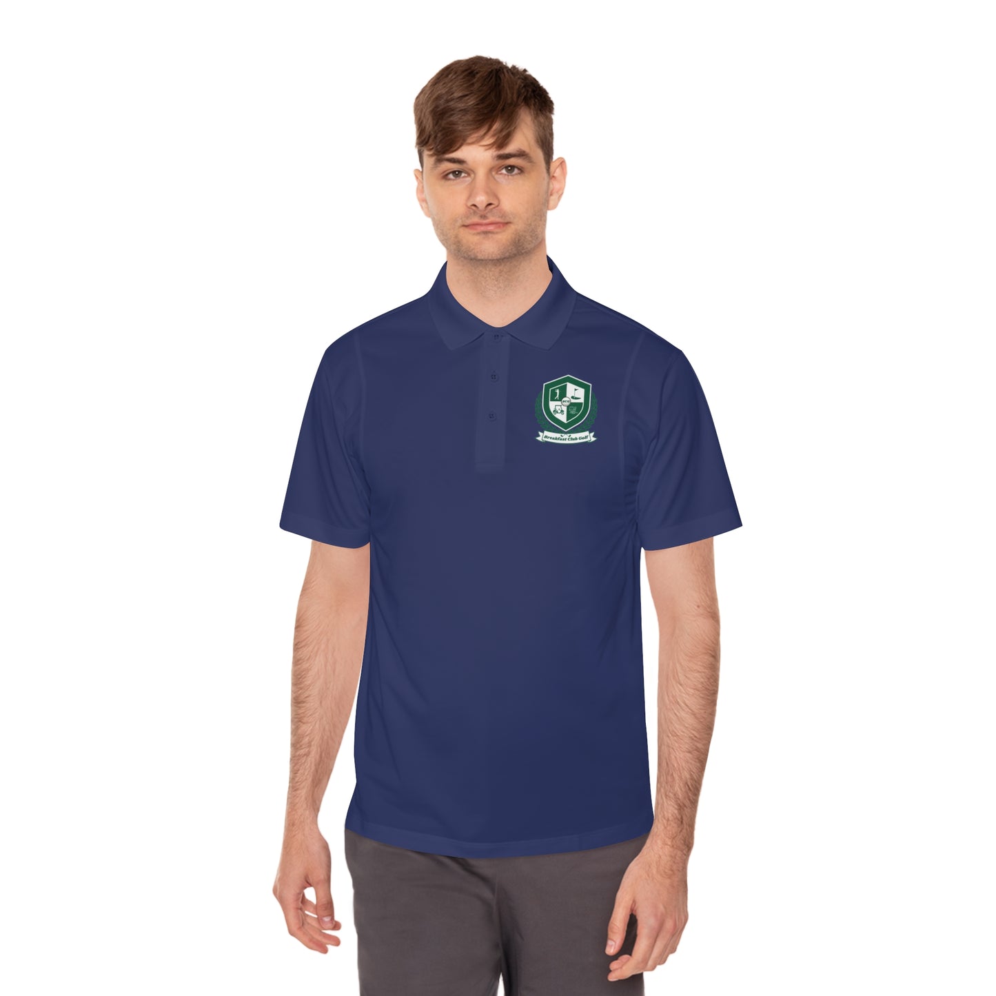 Official Breakfast Club Golf Men's Sport Polo Shirt