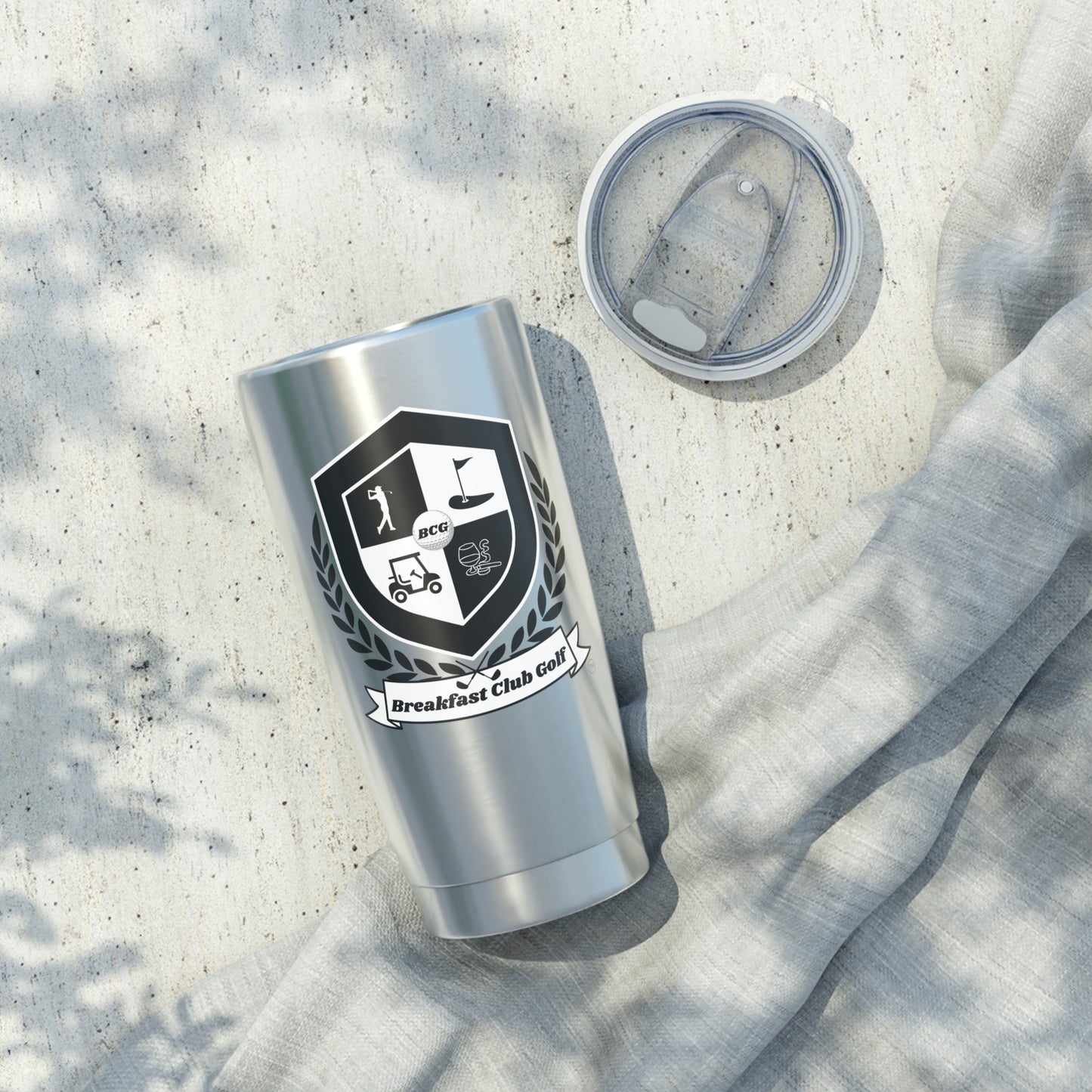 The "Hurley" Vagabond 20oz Tumbler with new "Black Tees" Logo