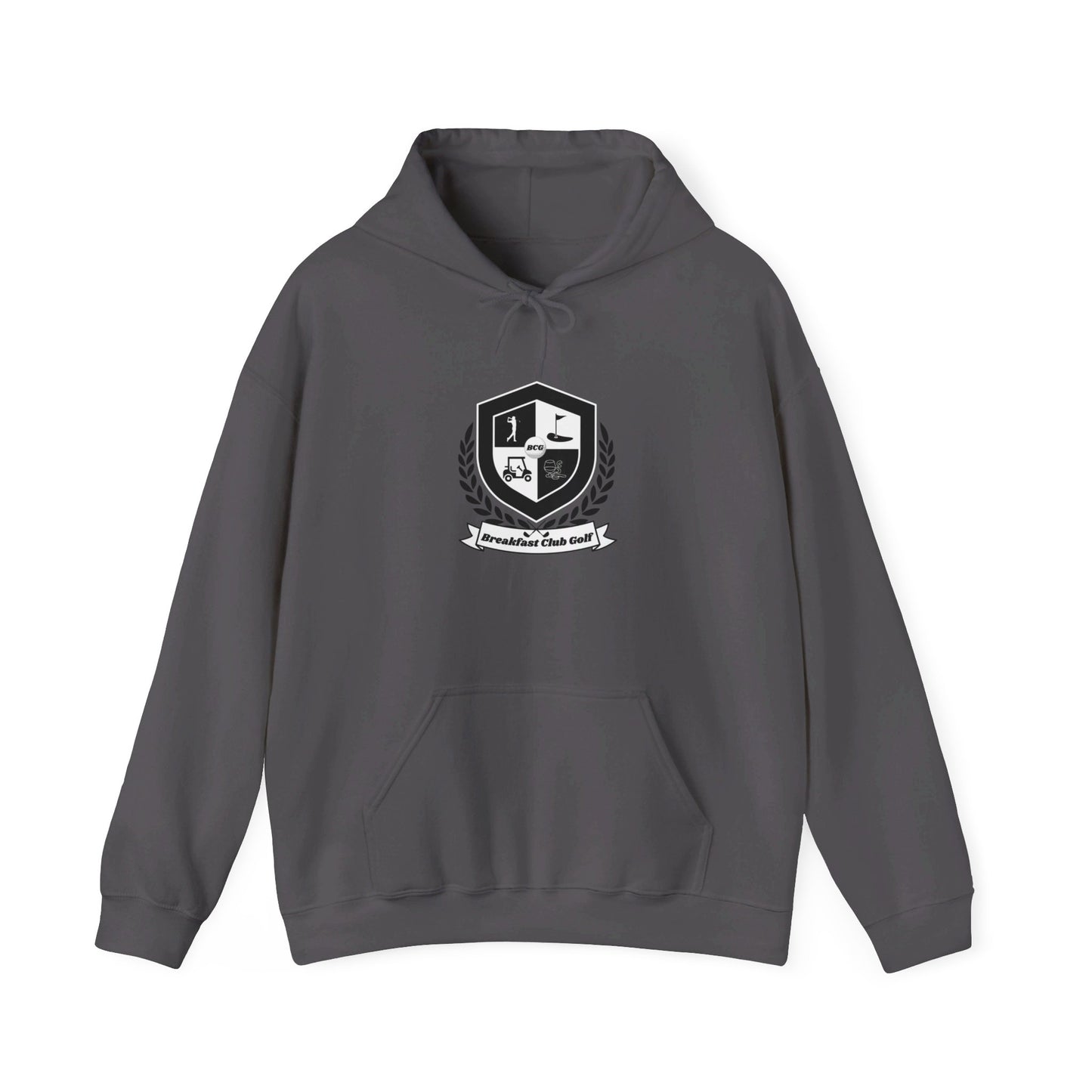 The "Denny" Hooded Sweatshirt black tees logo