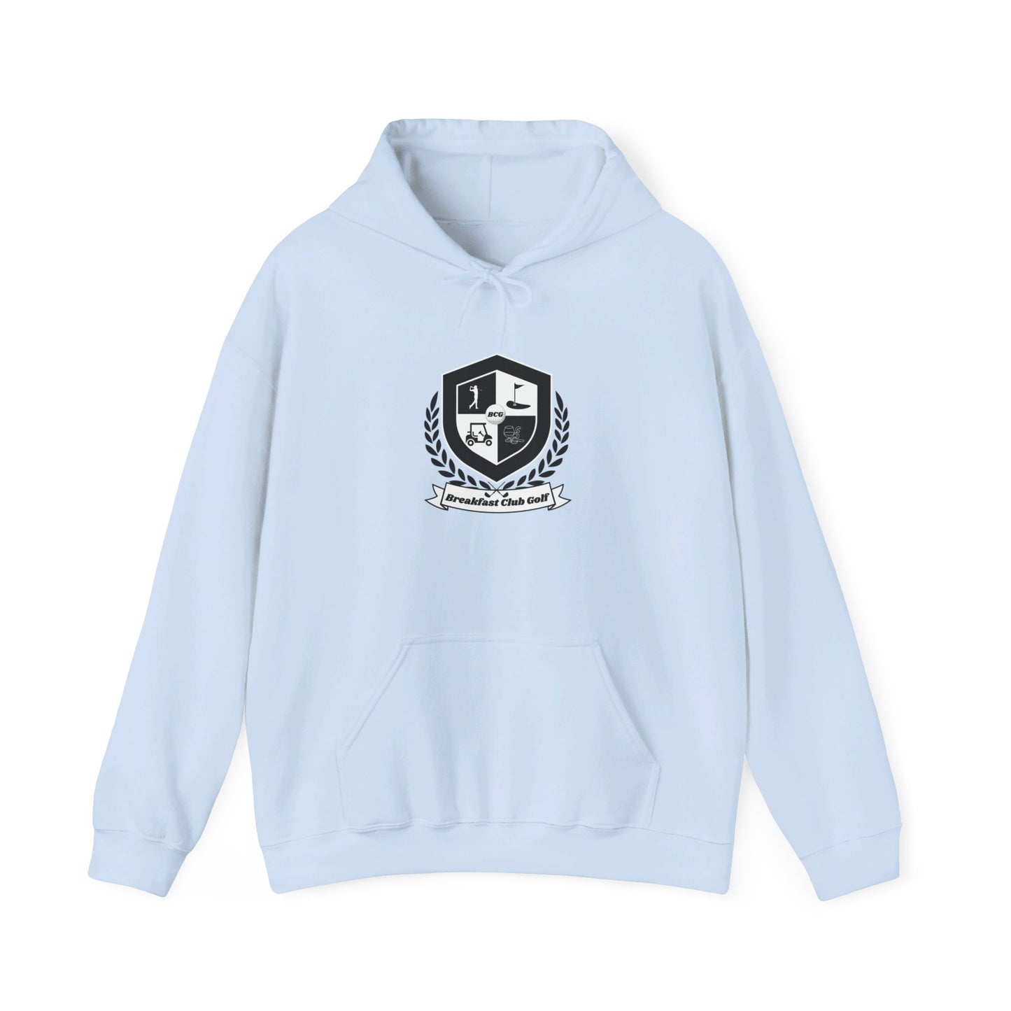 The "Denny" Hooded Sweatshirt black tees logo