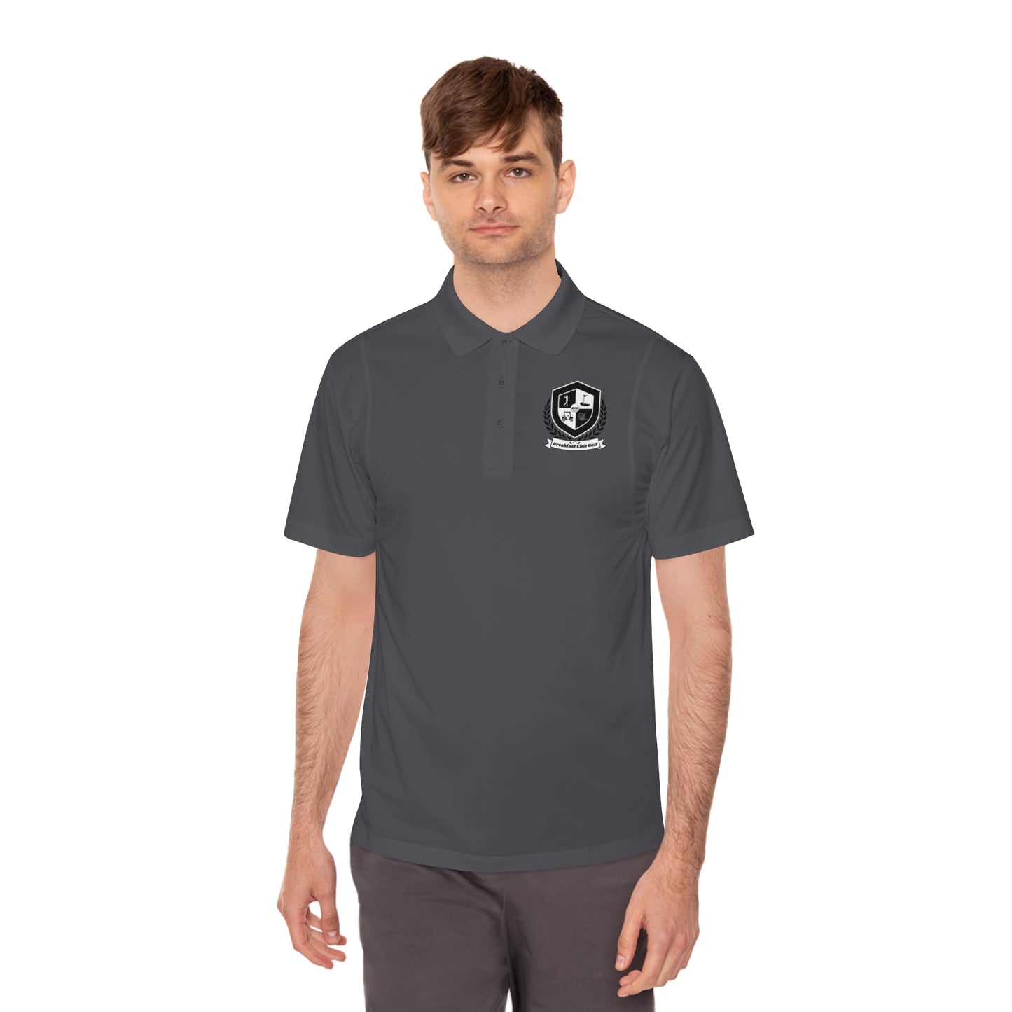 Mac polo with new "Black Tees" logo.
