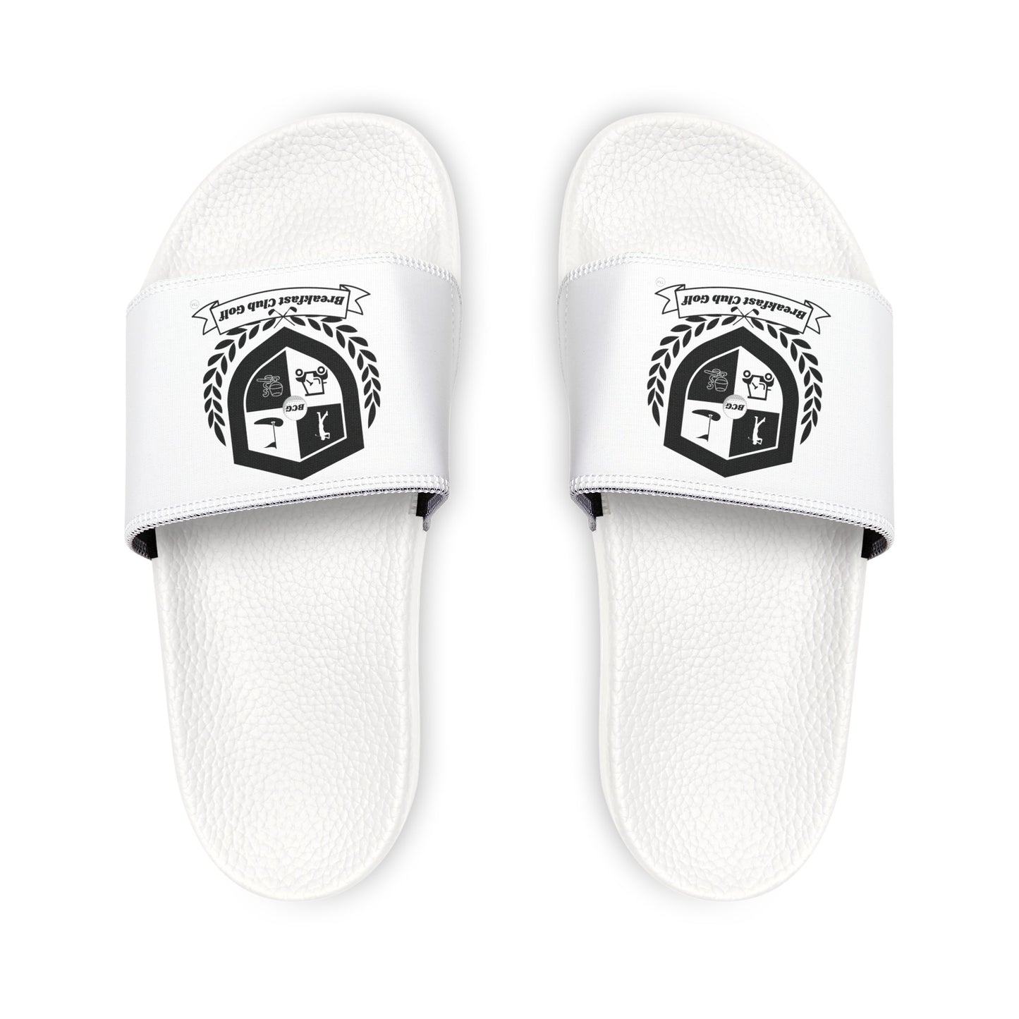 All new "Dr. Pat" Men's Removable-Strap Sandals Black tees logo
