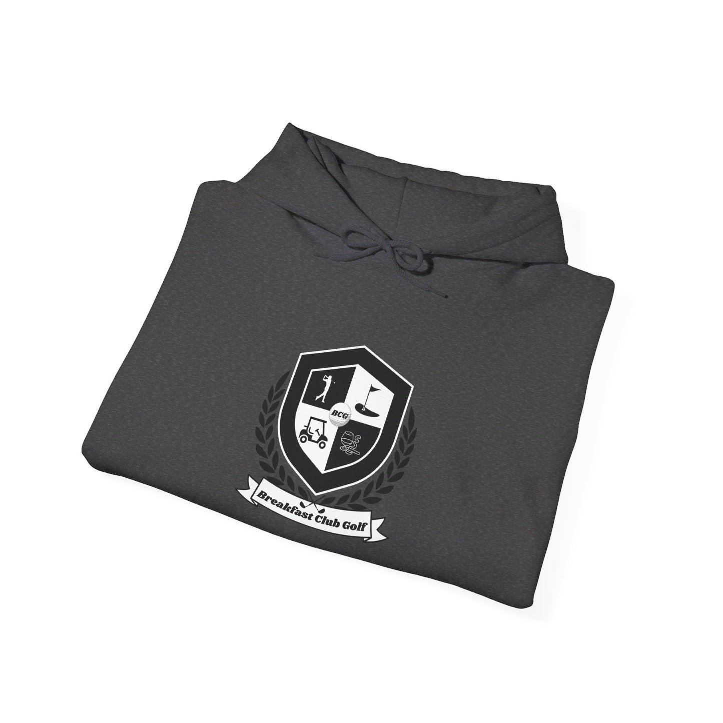 The "Denny" Hooded Sweatshirt black tees logo