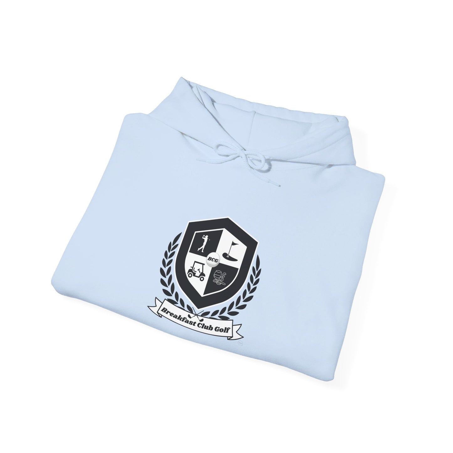 The "Denny" Hooded Sweatshirt black tees logo