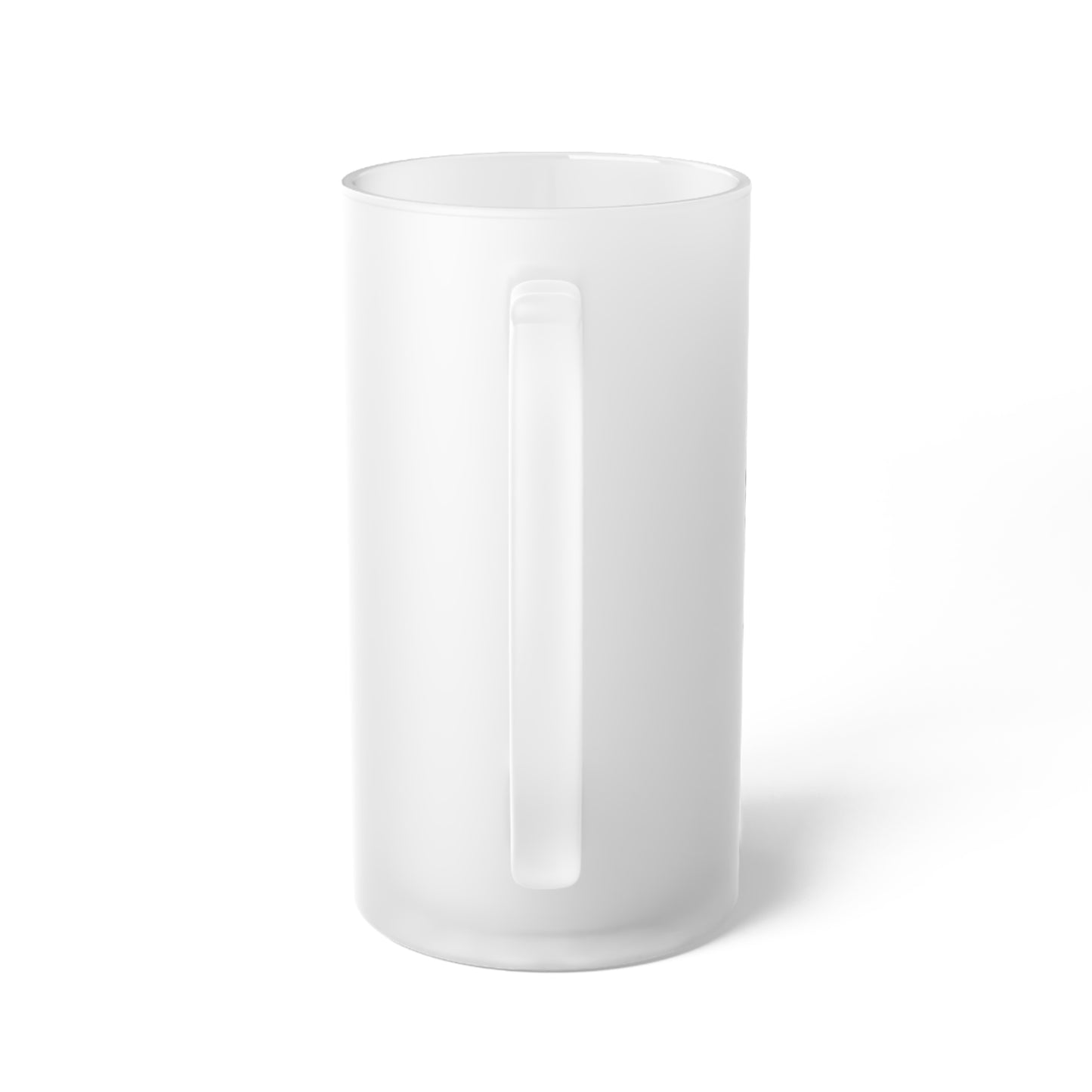 The "EZB" Frosted Glass Beer Mug