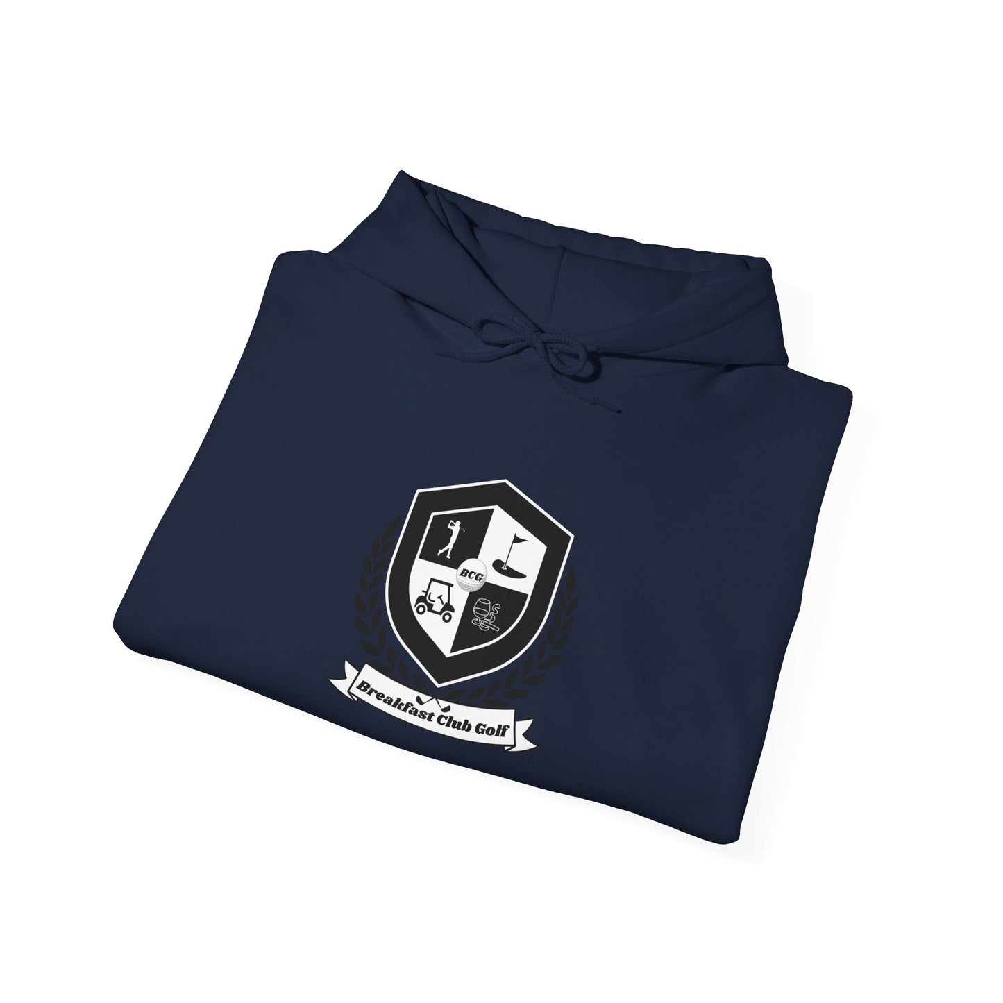 The "Denny" Hooded Sweatshirt black tees logo