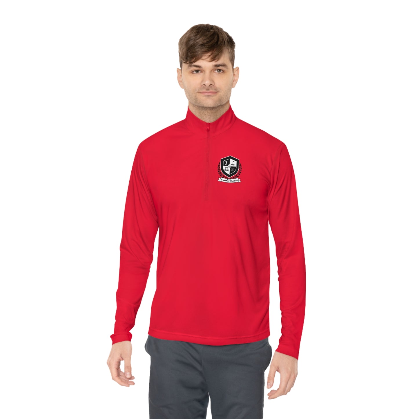 The "Devon" Women's Unisex Quarter-Zip Pullover