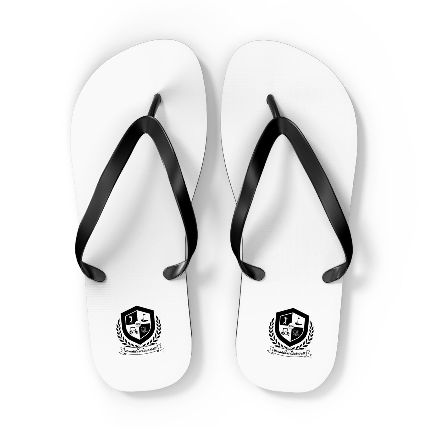 The "Shankel" Flip Flops with new "Black Tees" logo..