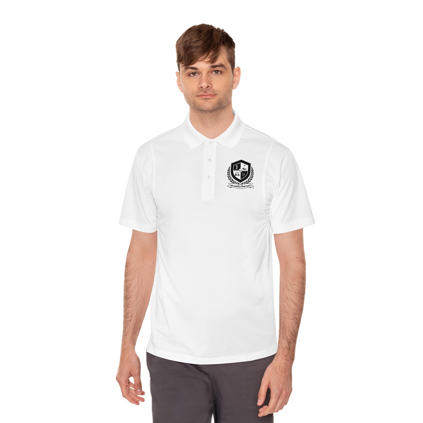 Mac polo with new "Black Tees" logo.