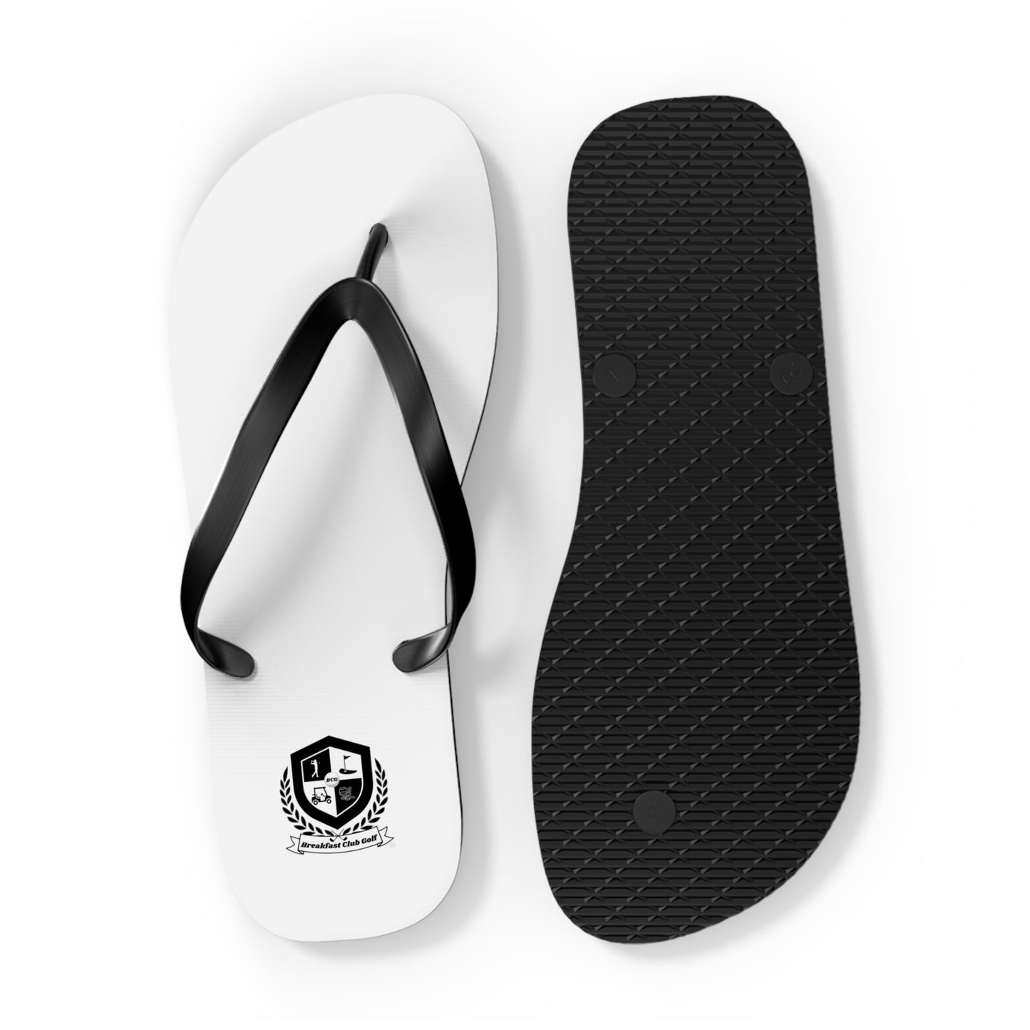 The "Shankel" Flip Flops with new "Black Tees" logo..