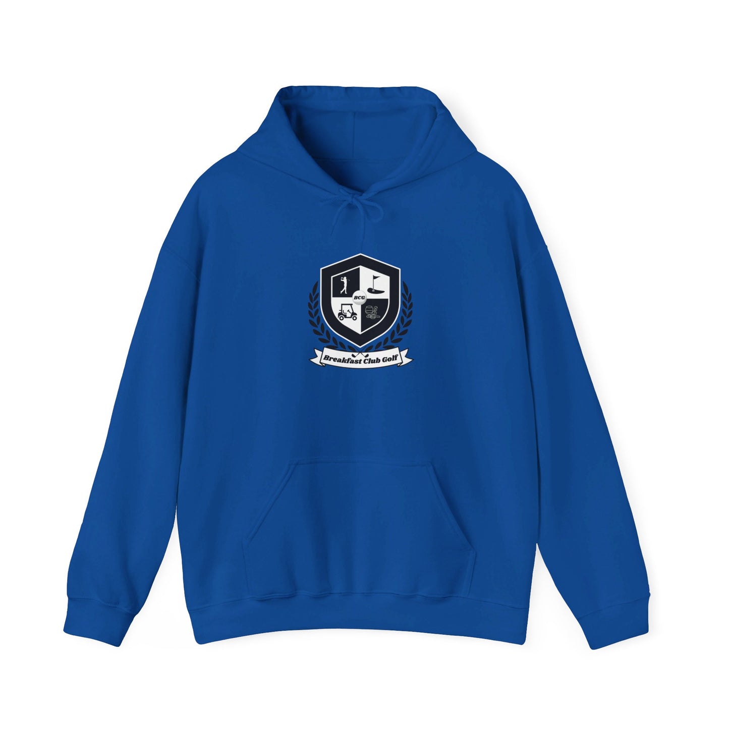 The Dennie II "Black Tees Logo" Unisex Heavy Blend™ Hooded Sweatshirt