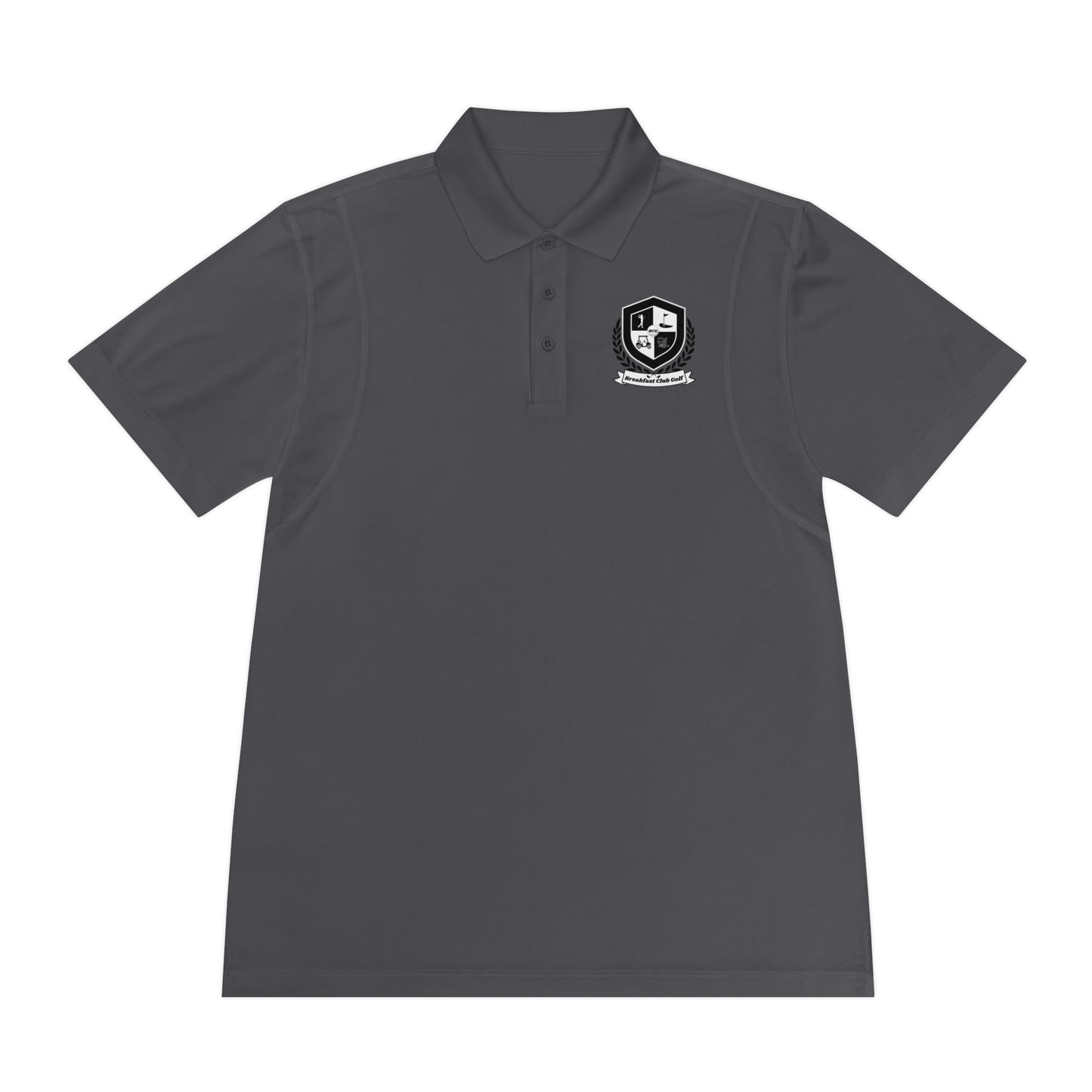 Mac polo with new "Black Tees" logo.