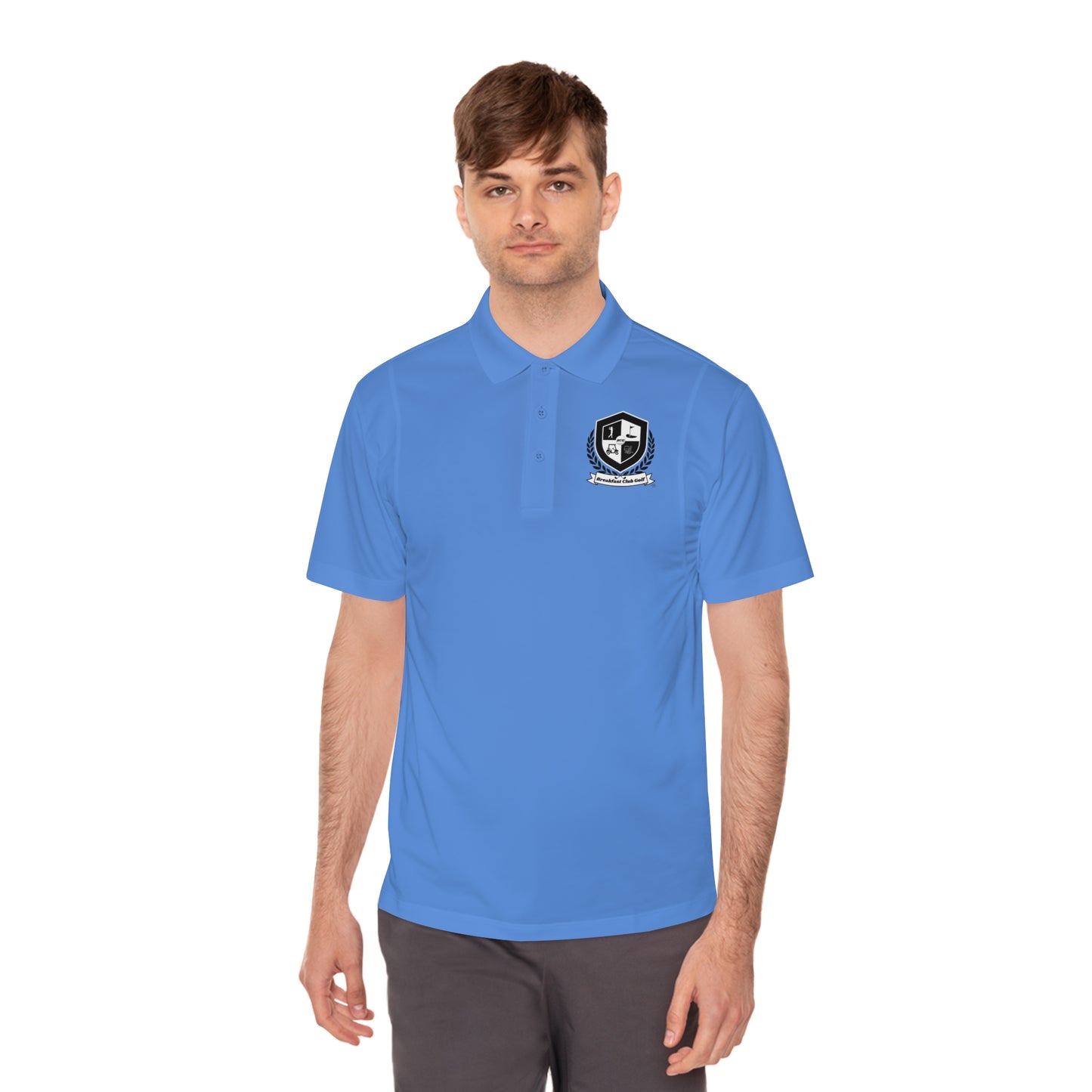 Mac polo with new "Black Tees" logo.
