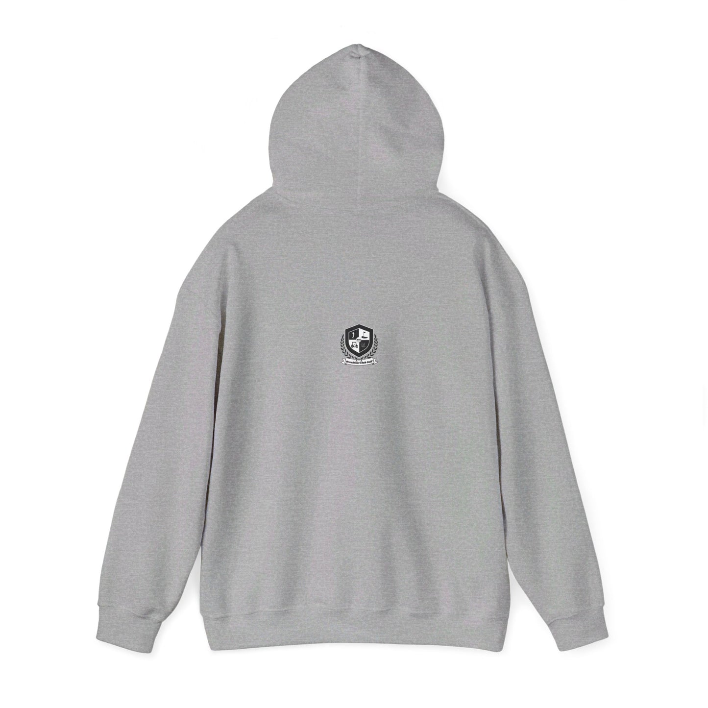 The Dennie II "Black Tees Logo" Unisex Heavy Blend™ Hooded Sweatshirt