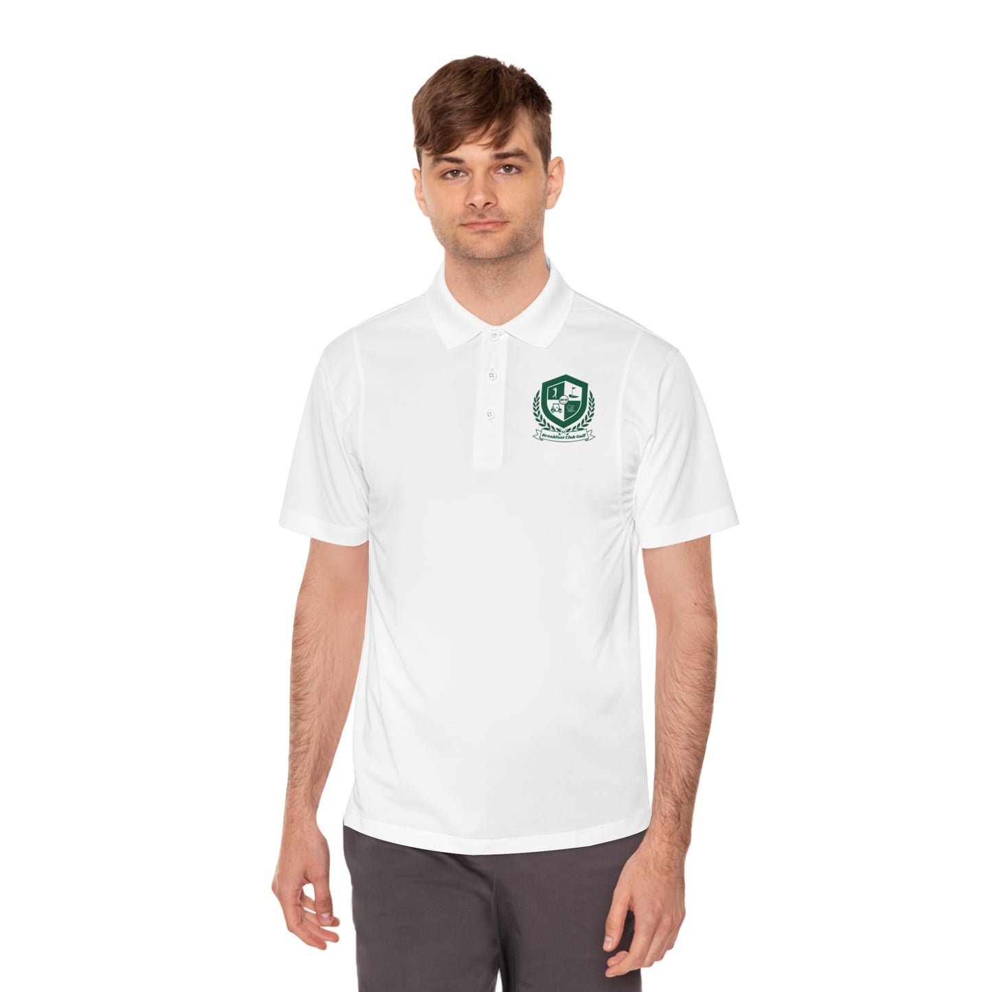 Official Breakfast Club Golf Men's Sport Polo Shirt