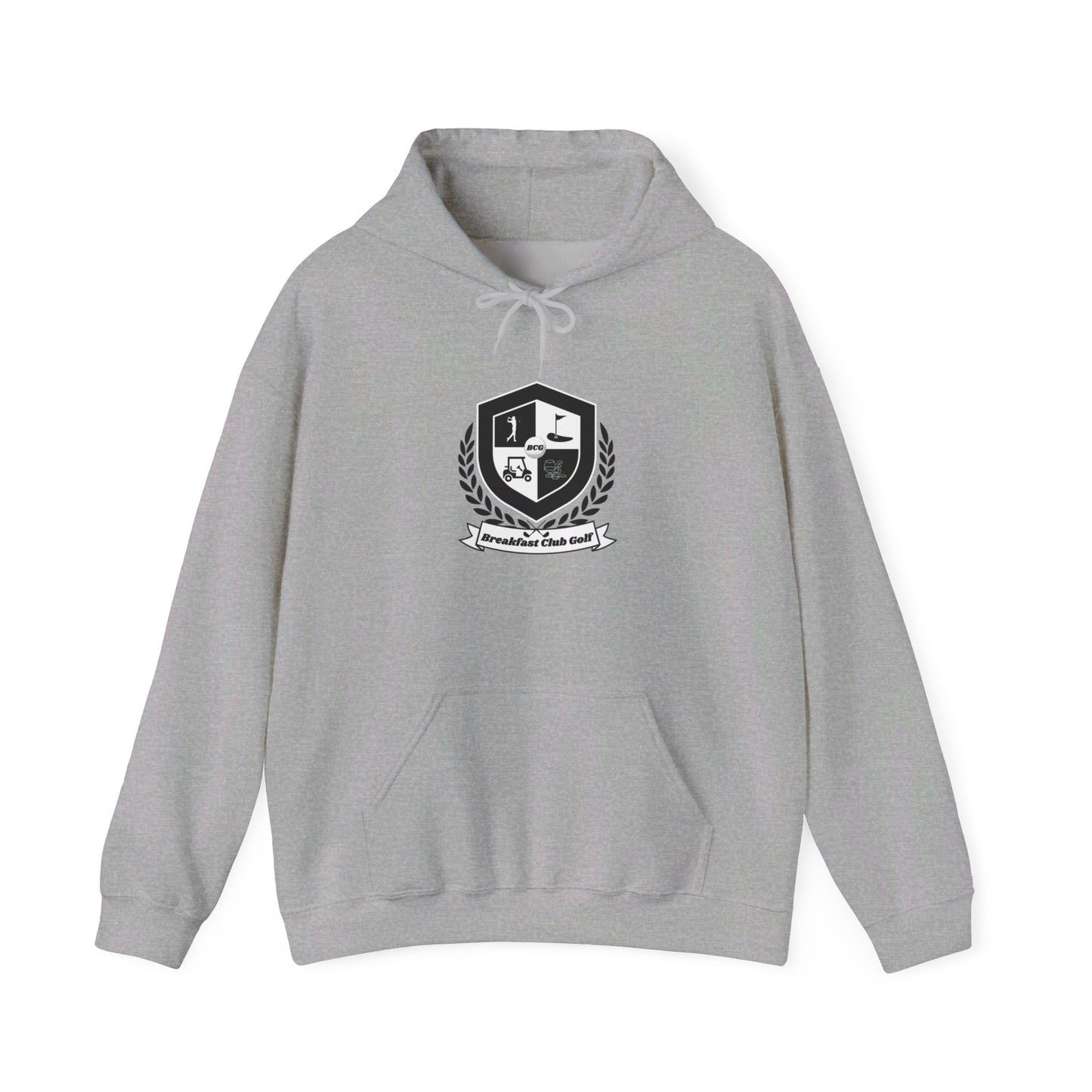 The "Denny" Hooded Sweatshirt black tees logo