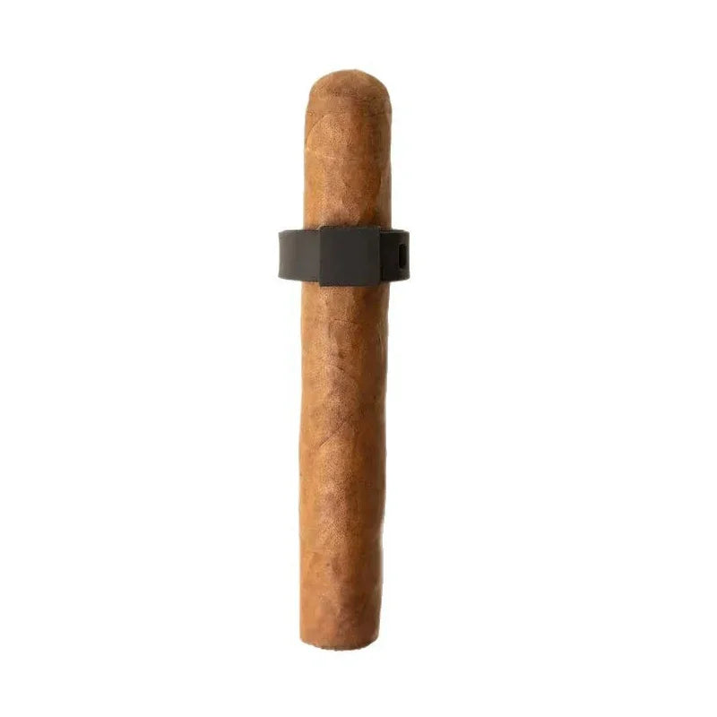 Portable Magnetic Cigar Holder Case - Anti-Slip Cigar Clip - Durable Cigar Stand for Travel & Home Use