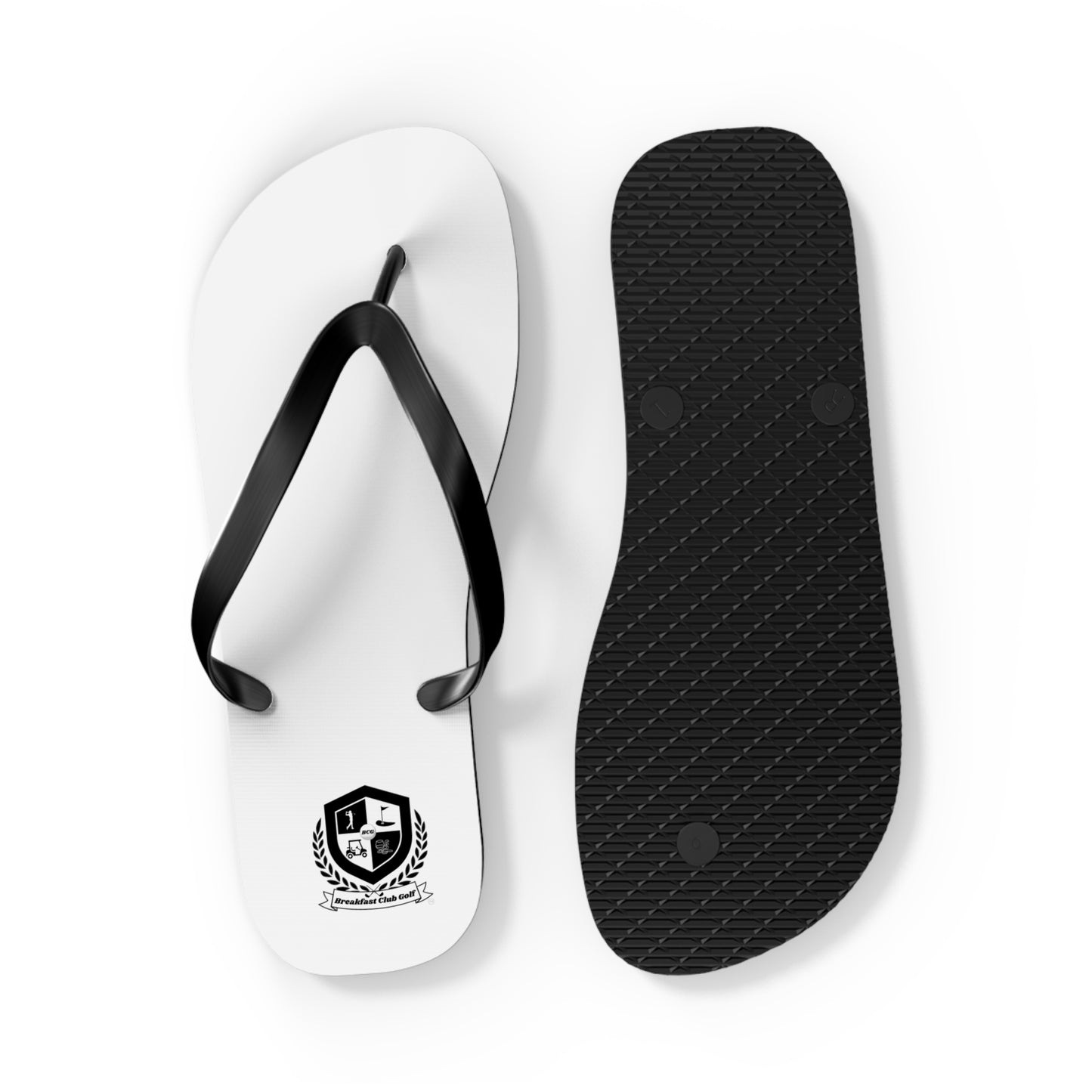 The "Shankel" Flip Flops with new "Black Tees" logo..
