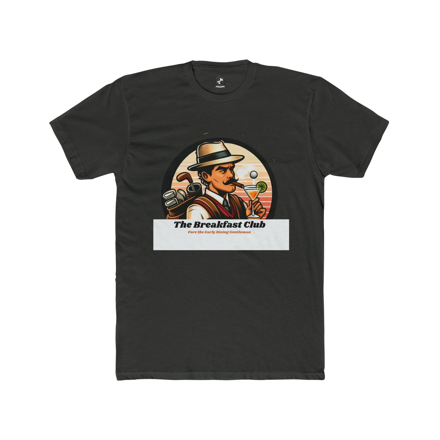 The "Kurtis" Vintage BCG Logo Men's Cotton Crew Tee