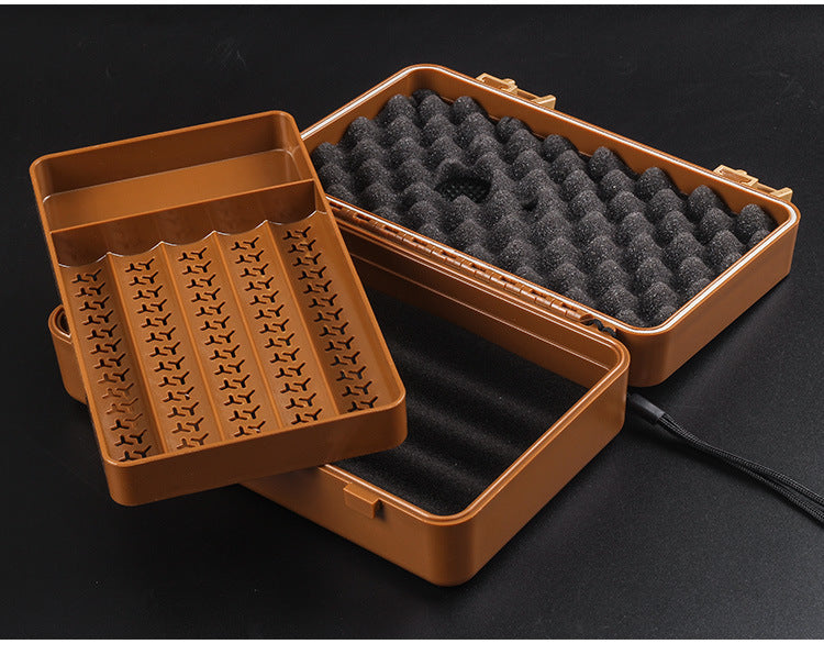 Sealed Waterproof Anti-pressure Plastic Cigar Humidor
