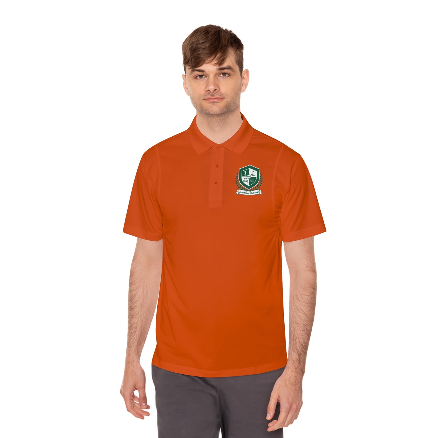 Official Breakfast Club Golf Men's Sport Polo Shirt