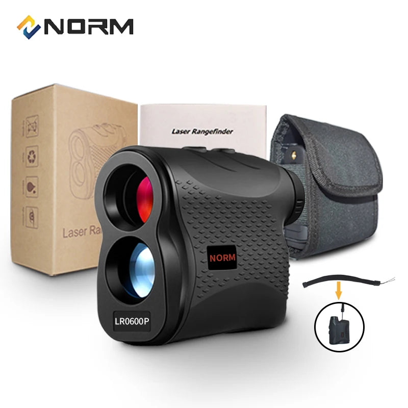 NORM Laser Rangefinder Laser Distance Meter Outdoor Sport Golf  Rangefinder, Hunting, Survey  600M 900M 1200M 1500M Range