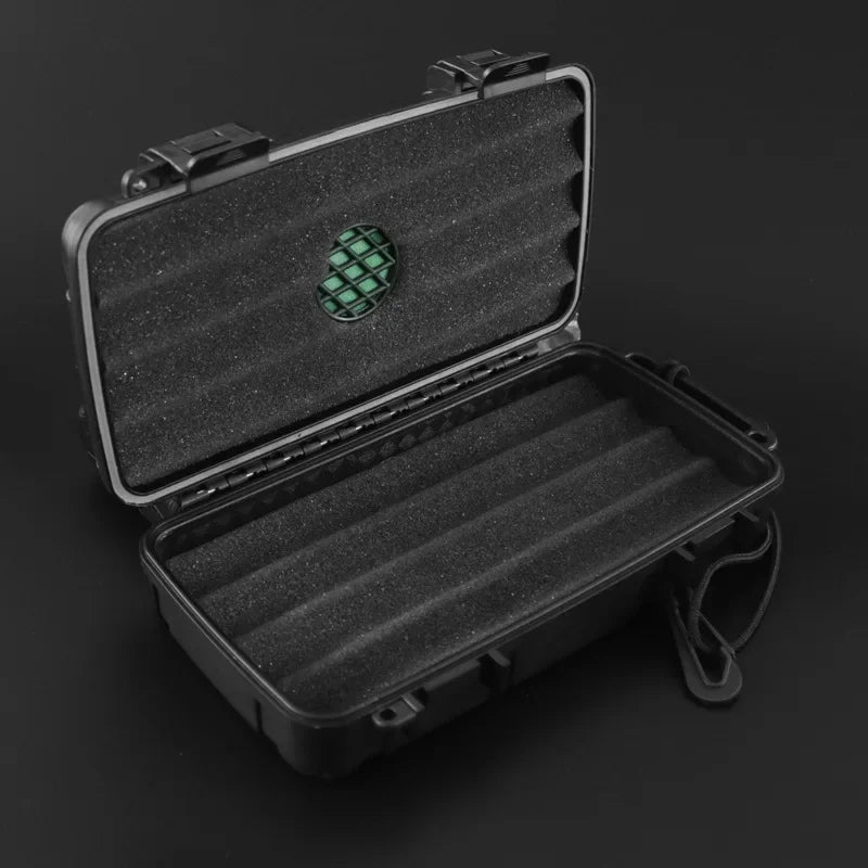 Cigar Humidor Portable Travel Cigar Case 5pcs Humidor