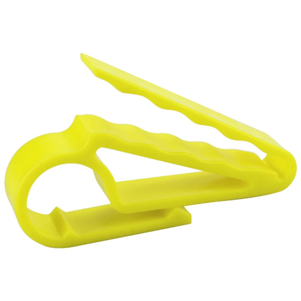 Cigar Holder Golf Clips 1Pcs Outdoor Grip Clip Cigarette Clamp Plastic Black Yellow Portable For Smoker Golf Cart Accessories