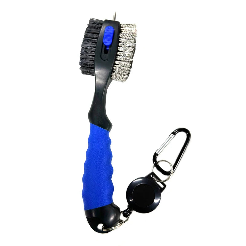 Golf Club Brush Golf Groove Cleaning Brush 2 Sided Golf Putter Wedge Ball Groove Cleaner Kit Cleaning Tool Gof Accessories