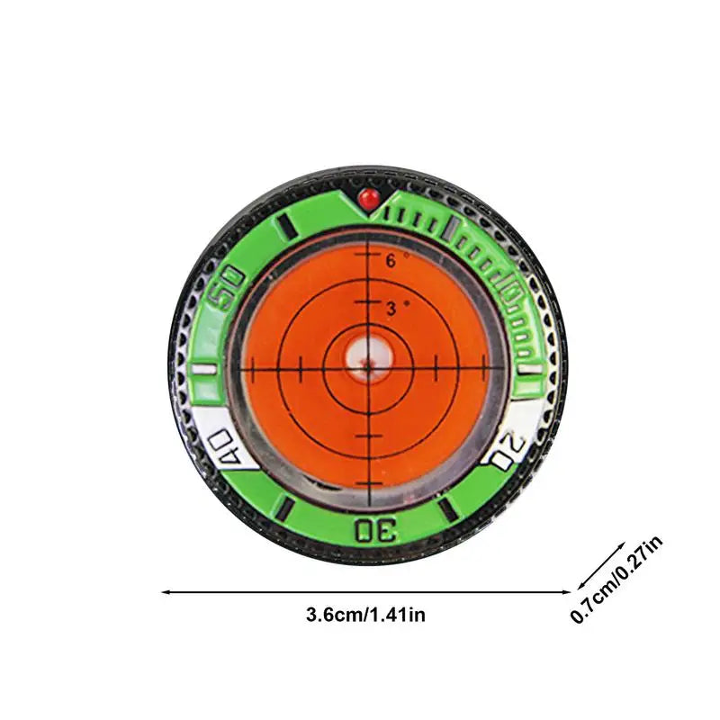 Golf Green Reader Golf Putting Ball Marker Green Reading Aid Green Slopes Measurement Portable Golf Training Tool Use on Golf