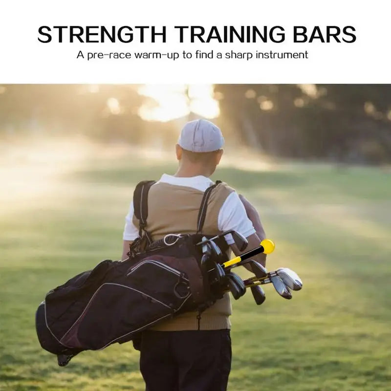 Golf Swing Trainer Golf Trainer Swing Aid Alignment Rods Professional Golf Grip Training Aid Portable Elastic Swing Training