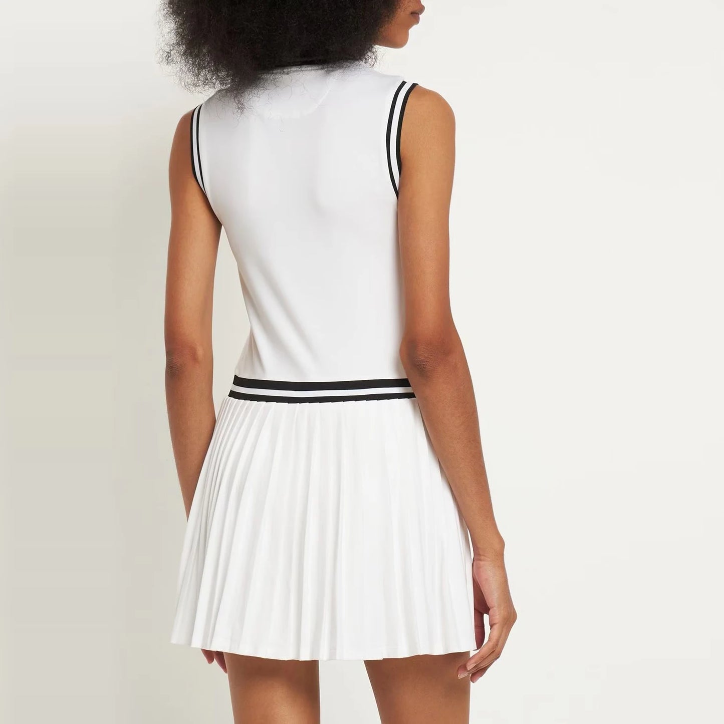 Golf Dresses with Shorts Women Sleeveless Dress
